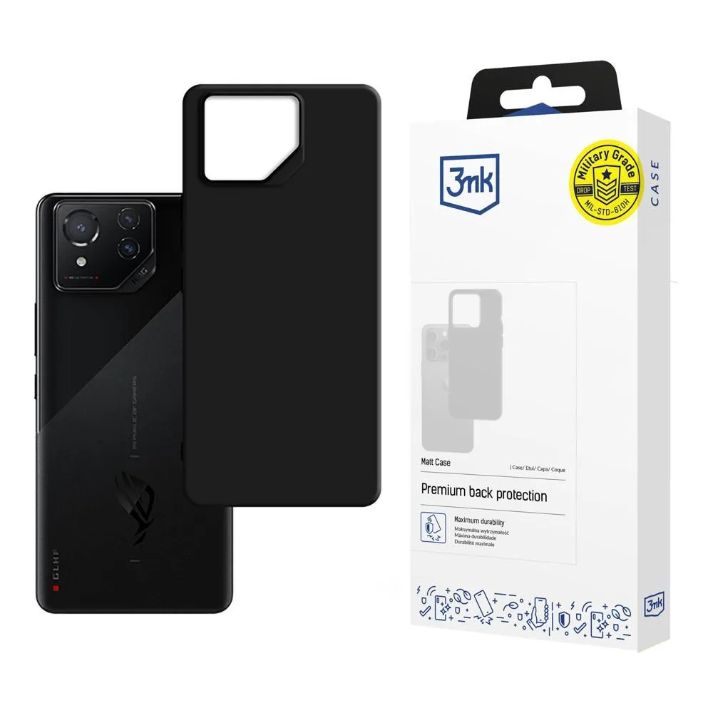 Pouzdro na Asus ROG Phone 8 - 3mk Matt Case Černá