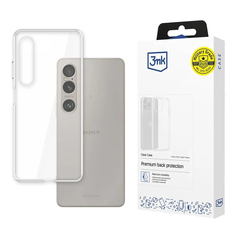 Pouzdro na Sony Xperia 1 VI - 3mk Clear Case