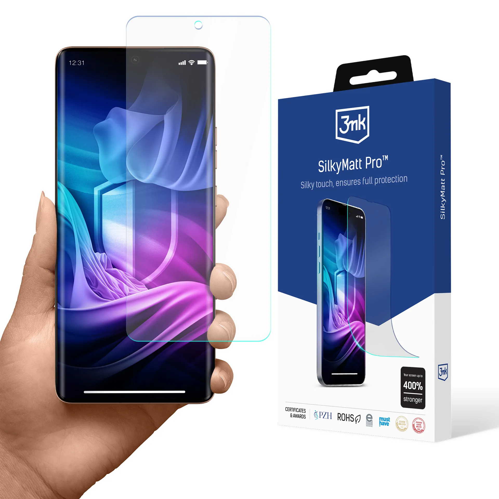 Matná fólie na Motorola Moto Edge 50 Ultra - 3mk SilkyMatt Pro