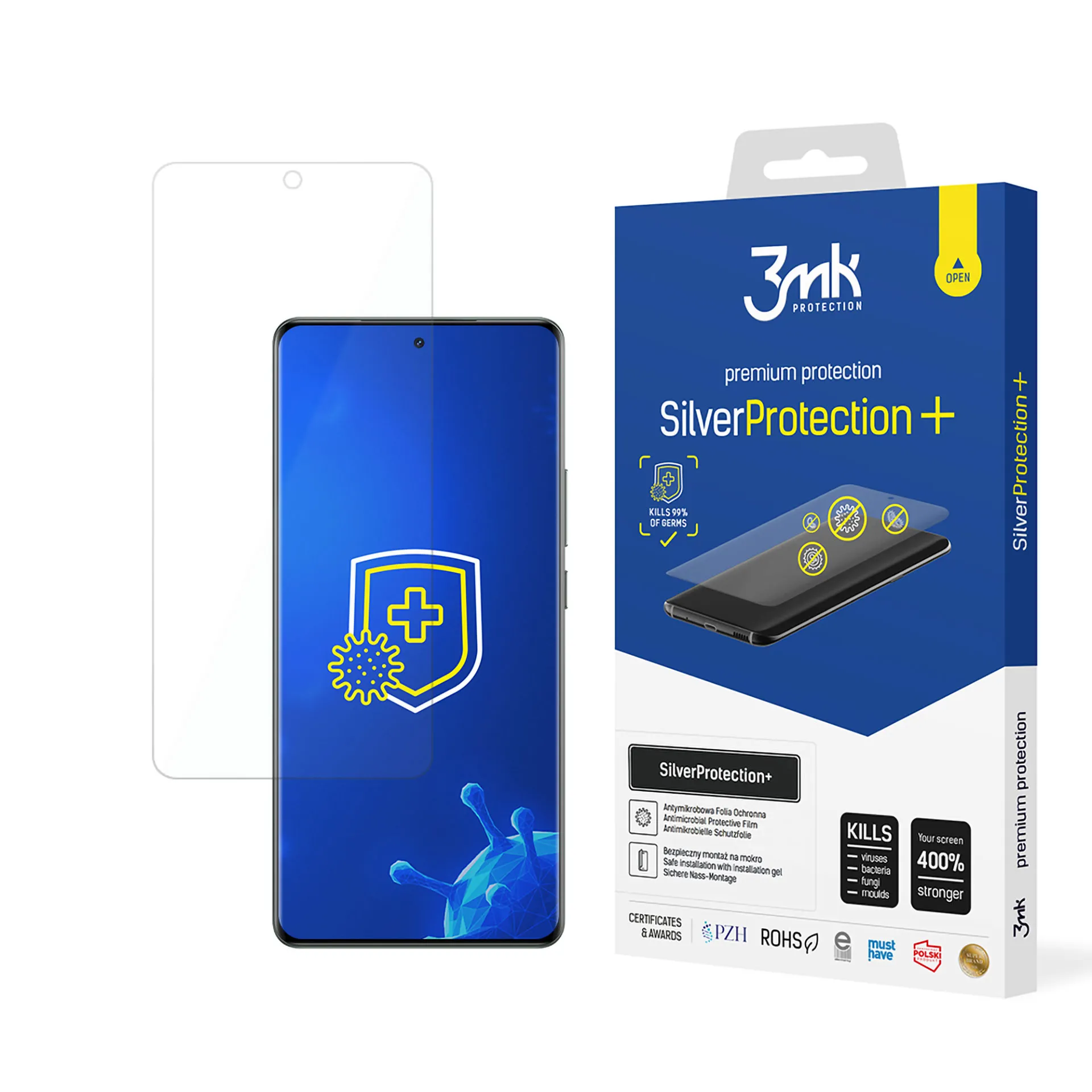 Antinárazová ochranná fólie na Realme GT 6 - 3mk SilverProtection+