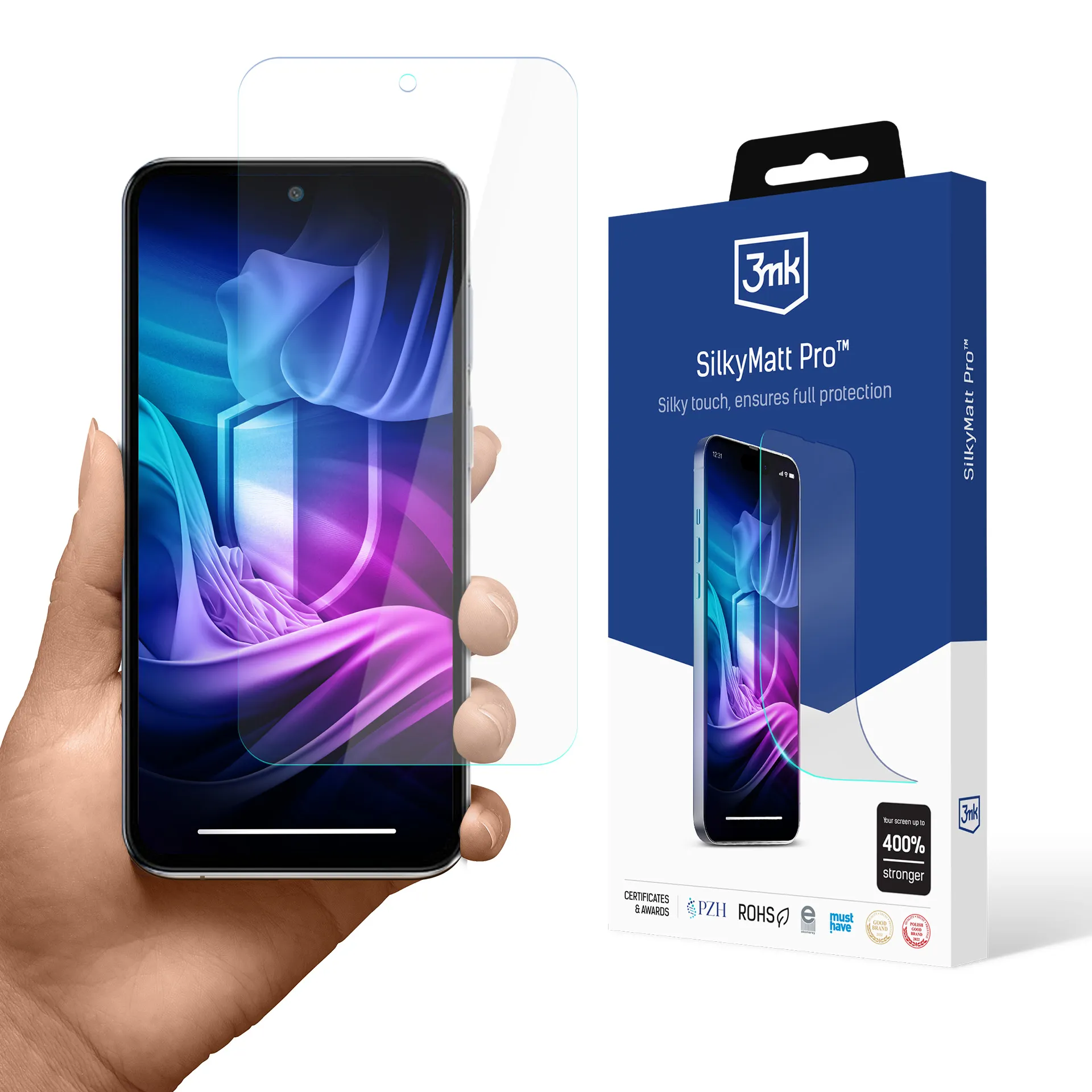 Matná fólie na Samsung Galaxy M35 - 3mk SilkyMatt Pro