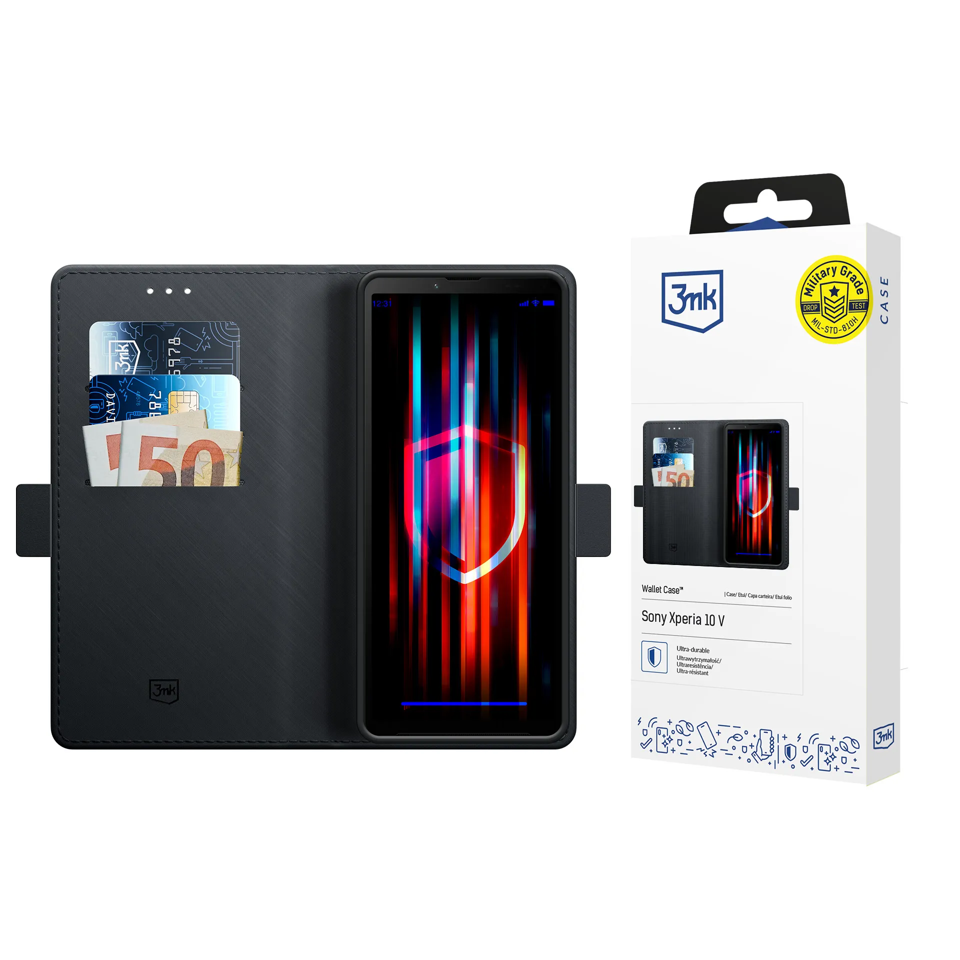 Pouzdro na Sony Xperia 10 V - 3mk Wallet Case