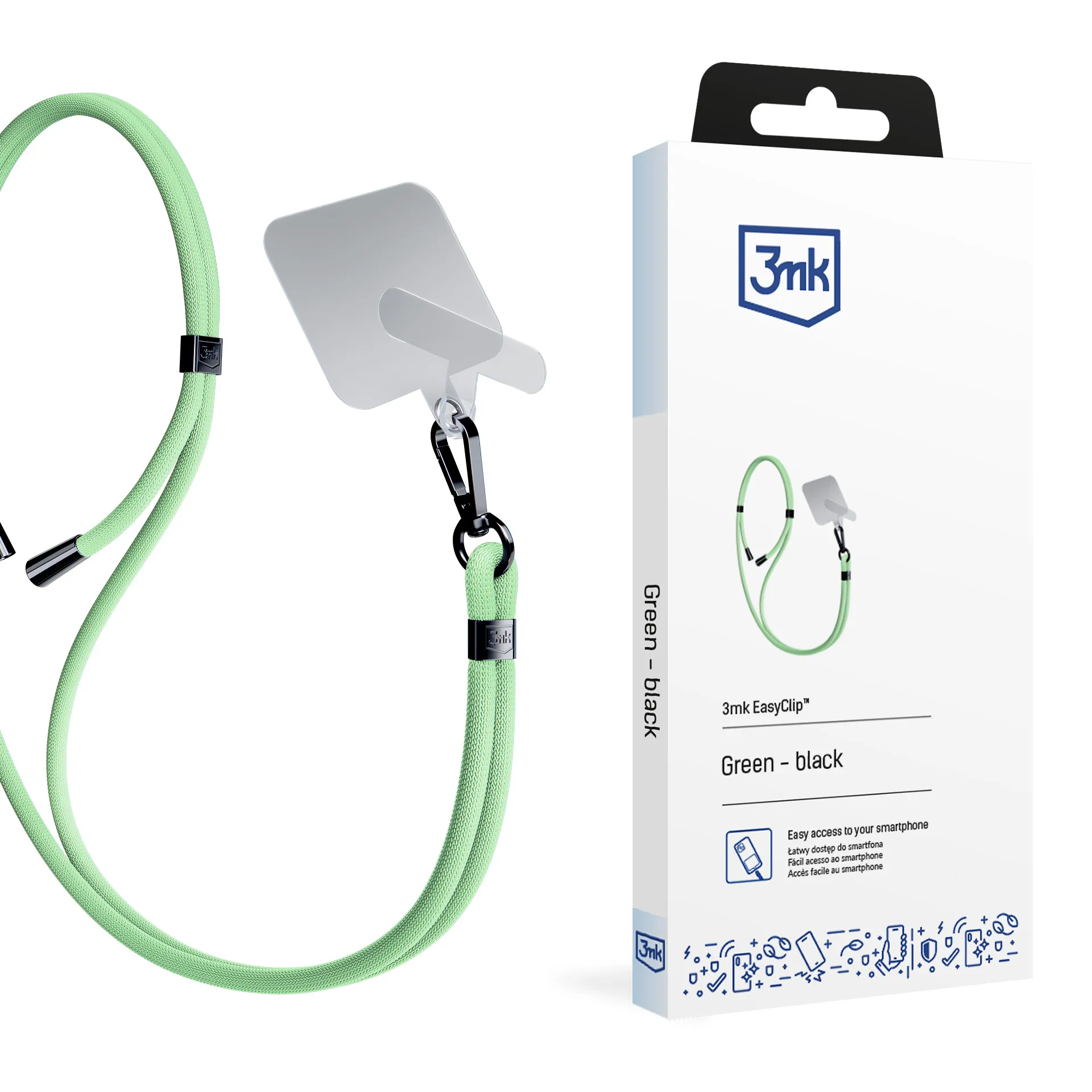 Smycz do smartphonu 3mk EasyClip [kolor1] ([kolor2])