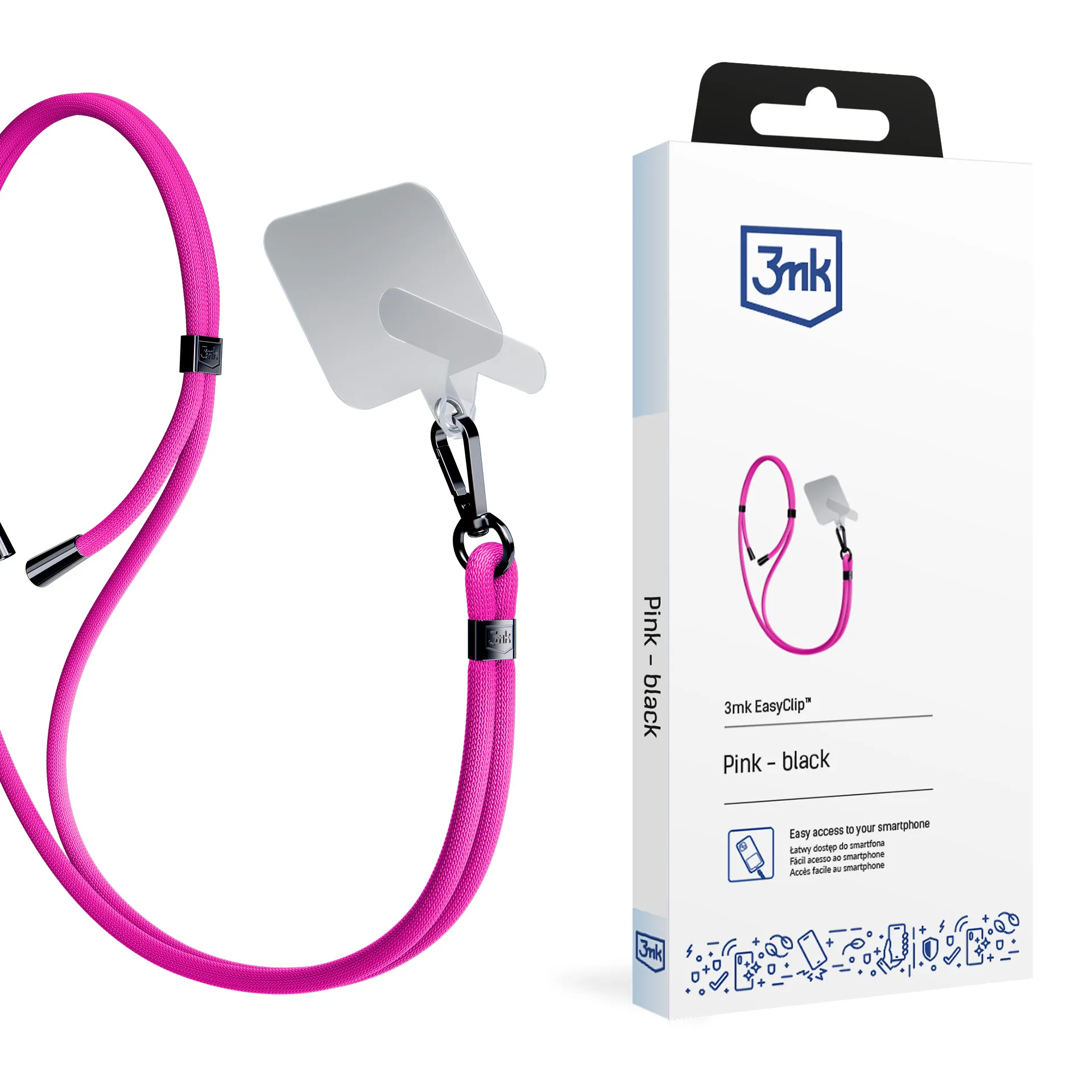 Smycz do smartphonu 3mk EasyClip [kolor1] ([kolor2])