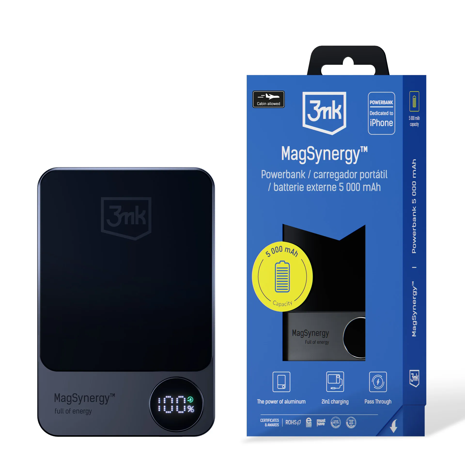 3mk MagSynergy 5 000mAh