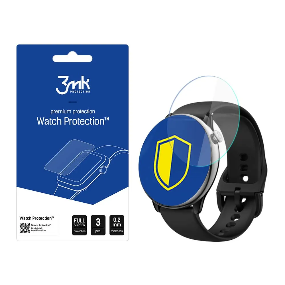 Ochranná fólie na displej chytrých hodinek Amazfit GTR Mini - 3mk Watch Protection