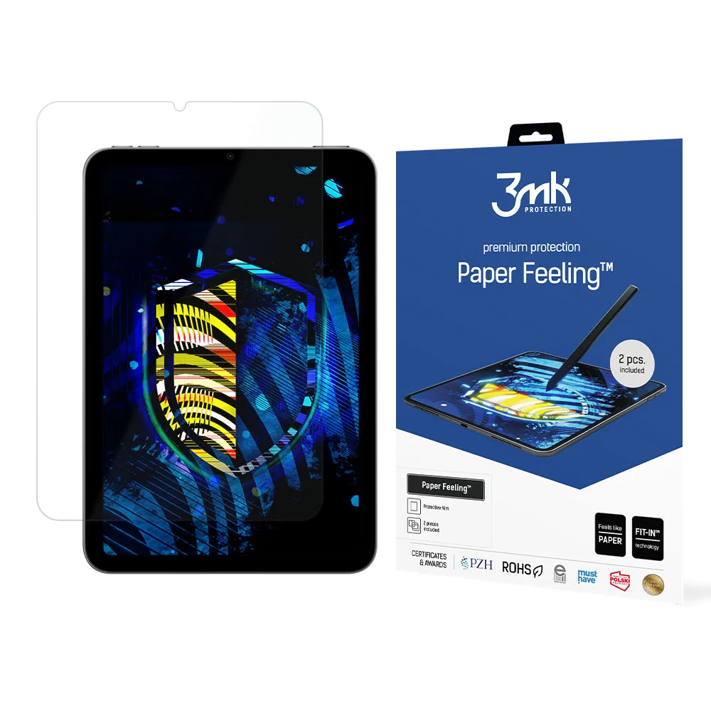 Ochranná fólie na Apple iPad Mini 2021 - 3mk Paper Feeling (2 ks)