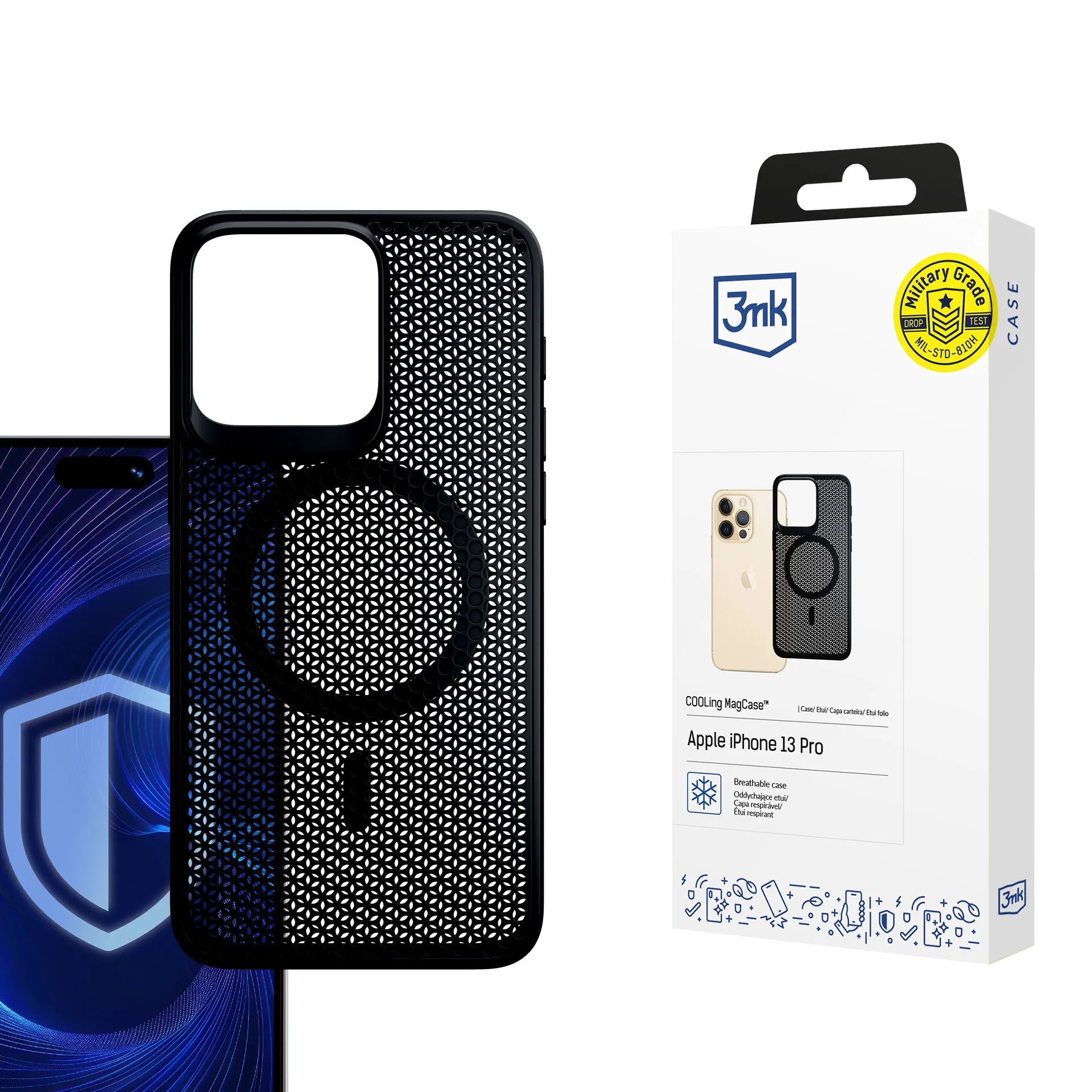 Pouzdro na Apple iPhone 13 Pro - 3mk COOLing MagCase