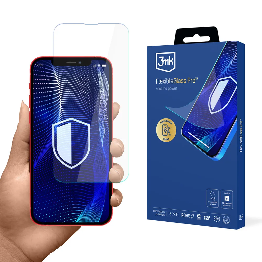 Nerozbitné sklo na Apple iPhone 13 Pro - 3mk FlexibleGlass Pro