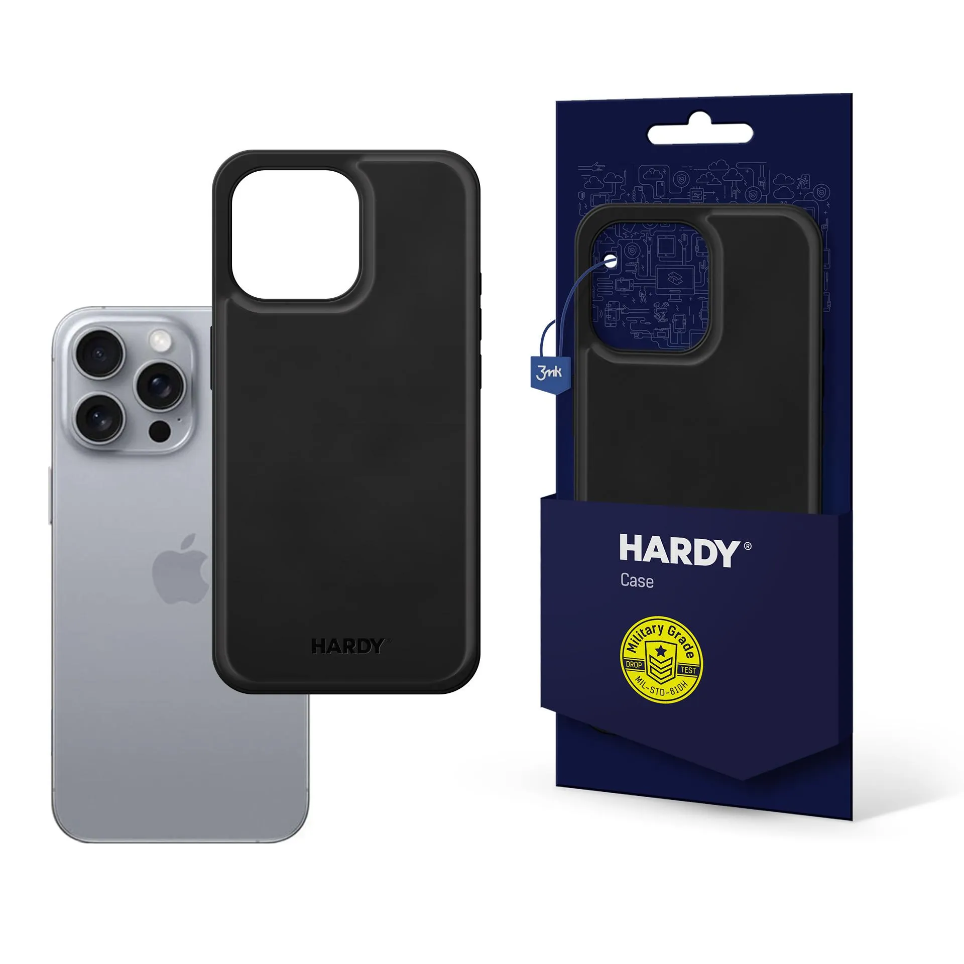 Pouzdro na Apple iPhone 16 Pro Max - 3mk Hardy Silky Leather MagCase