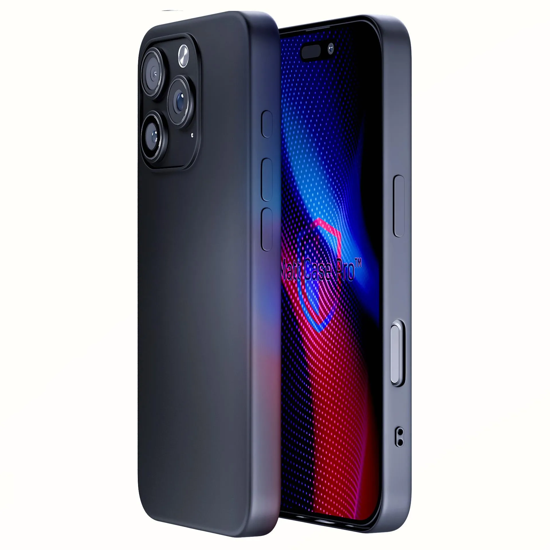 Pouzdro na Apple iPhone 16 Pro Max - 3mk Matt Case Black
