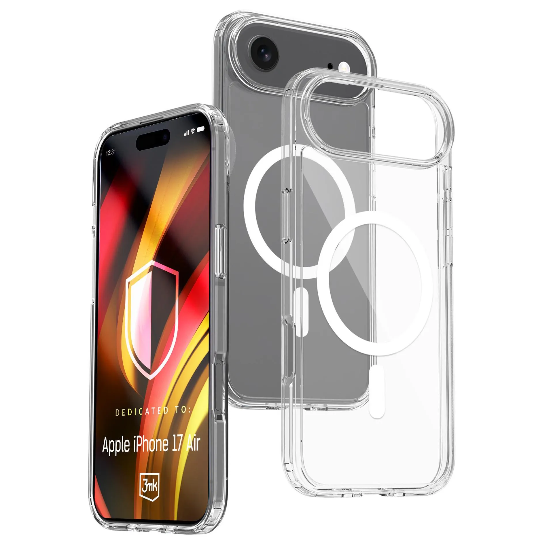 Pancéřové pouzdro na Apple iPhone 17 Air - 3mk HARDY® LiqForce MagCase™