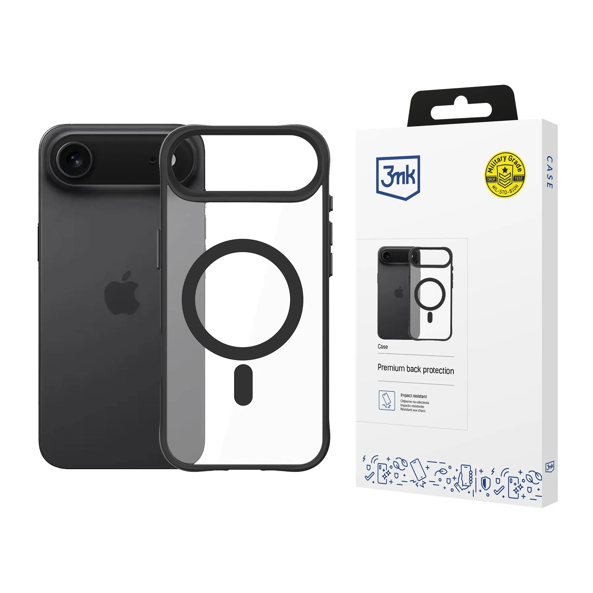 Pouzdro na Apple iPhone 17 Air - 3mk Satin Armor MagCase