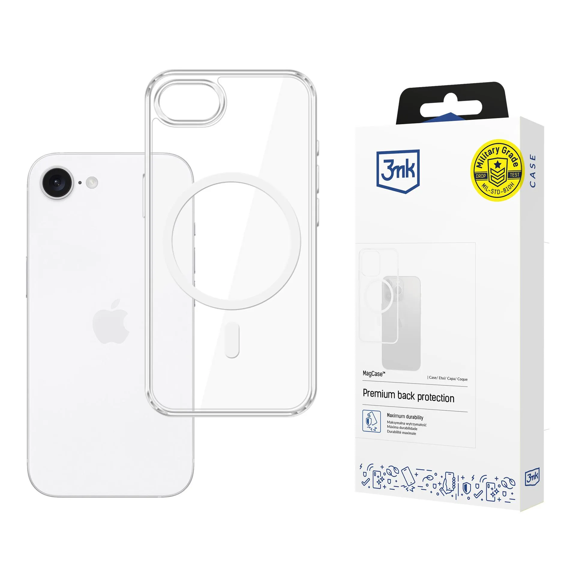 Tvrzené pouzdro na Apple iPhone 16E - 3mk MagCase