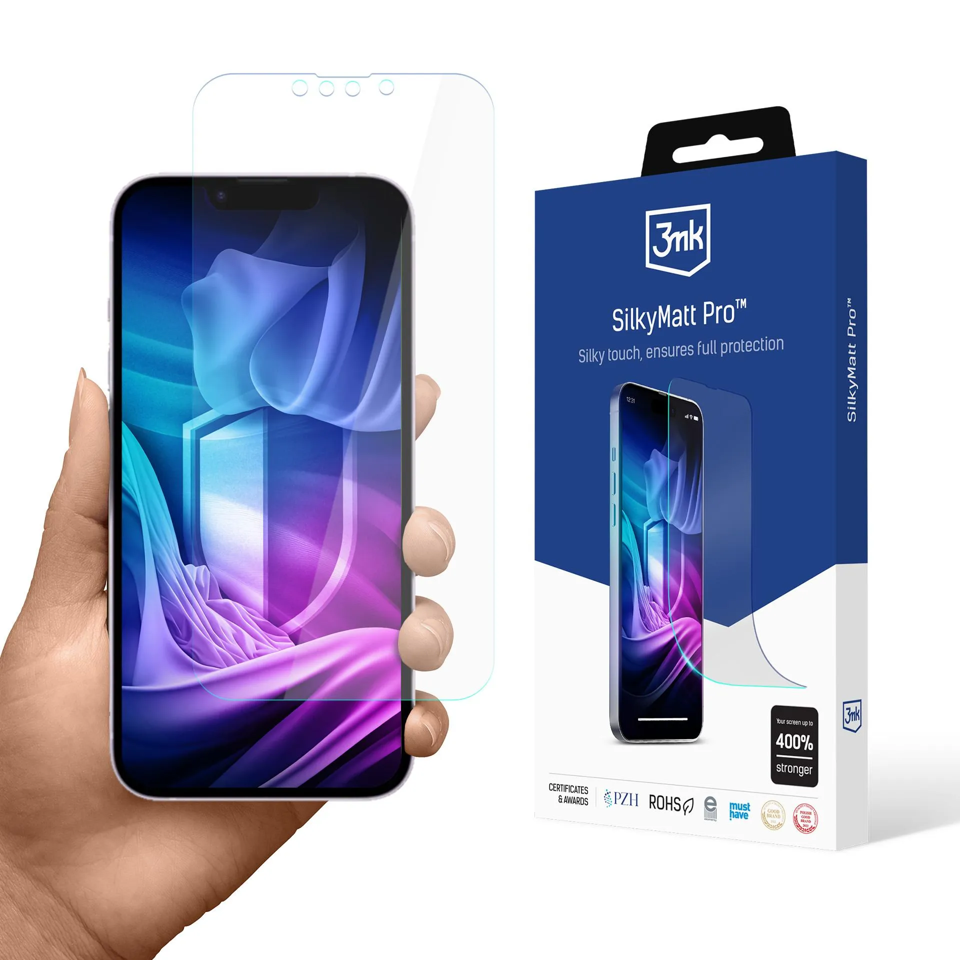 Matná fólie na Apple iPhone 16E - 3mk SilkyMatt Pro