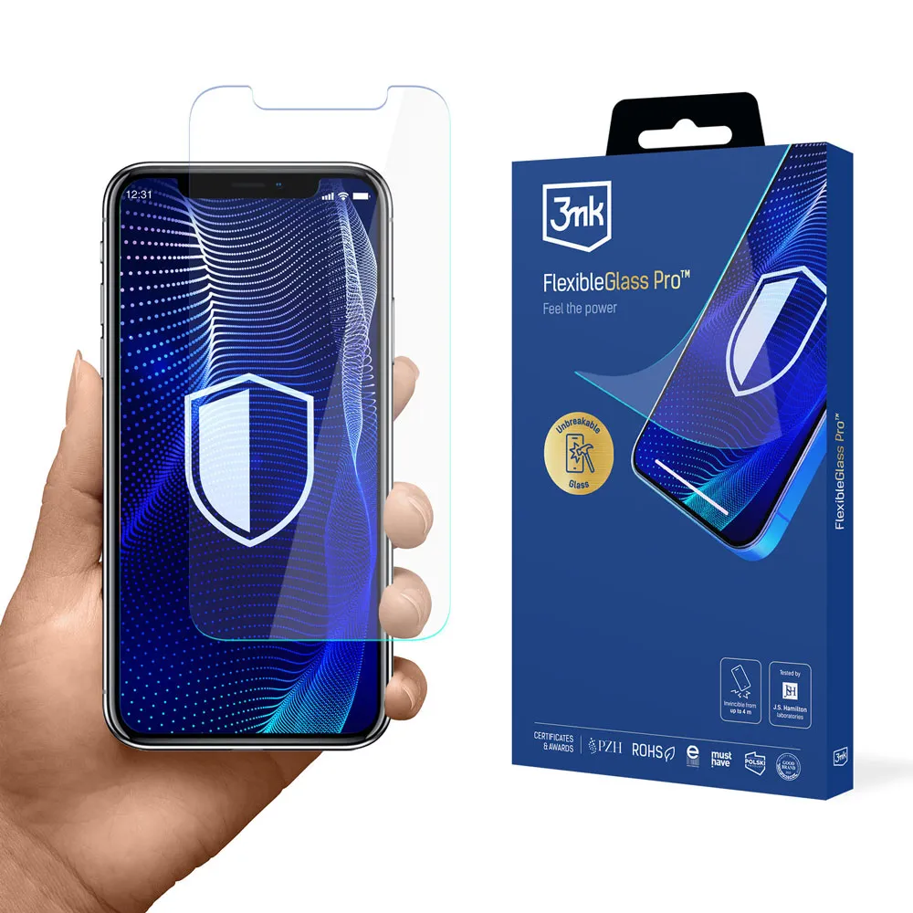 Nerozbitné sklo na Apple iPhone X - 3mk FlexibleGlass Pro