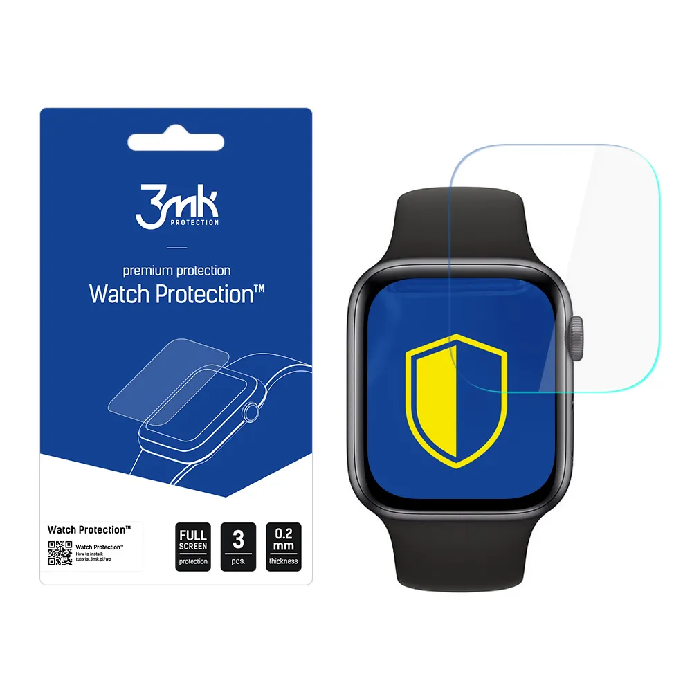 Ochranná fólie na displej chytrých hodinek Apple Watch 6 44mm - 3mk Watch Protection