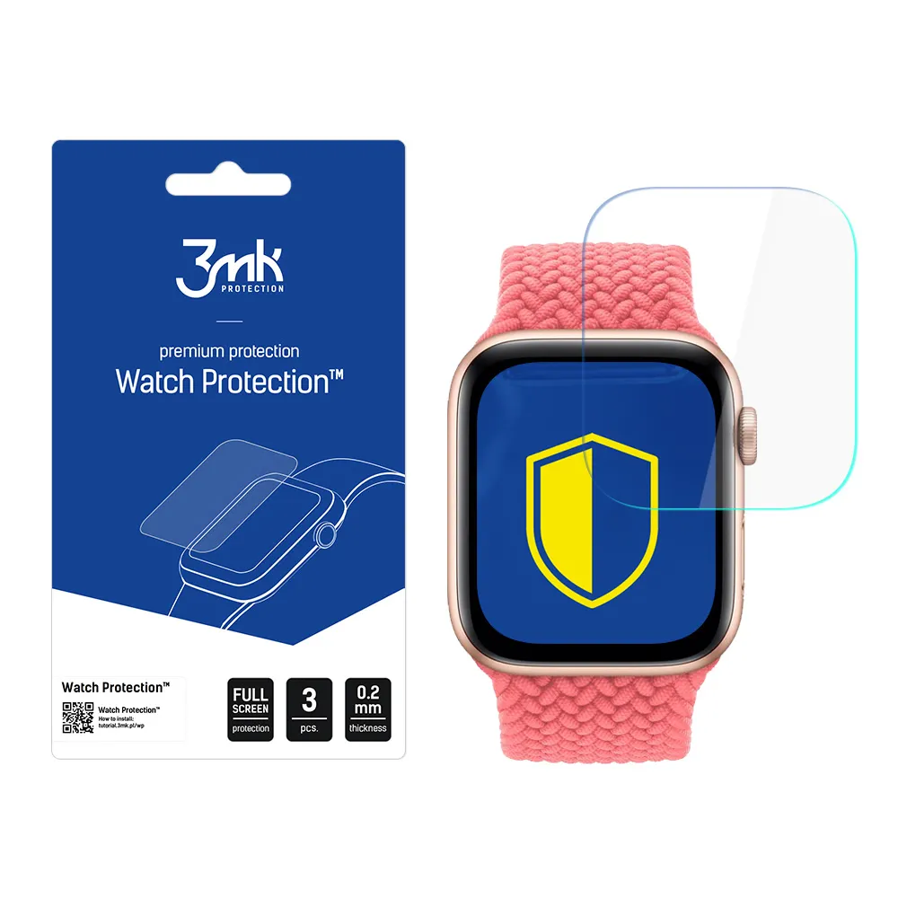 Ochranná fólie na displej chytrých hodinek Apple Watch SE 40mm - 3mk Watch Protection