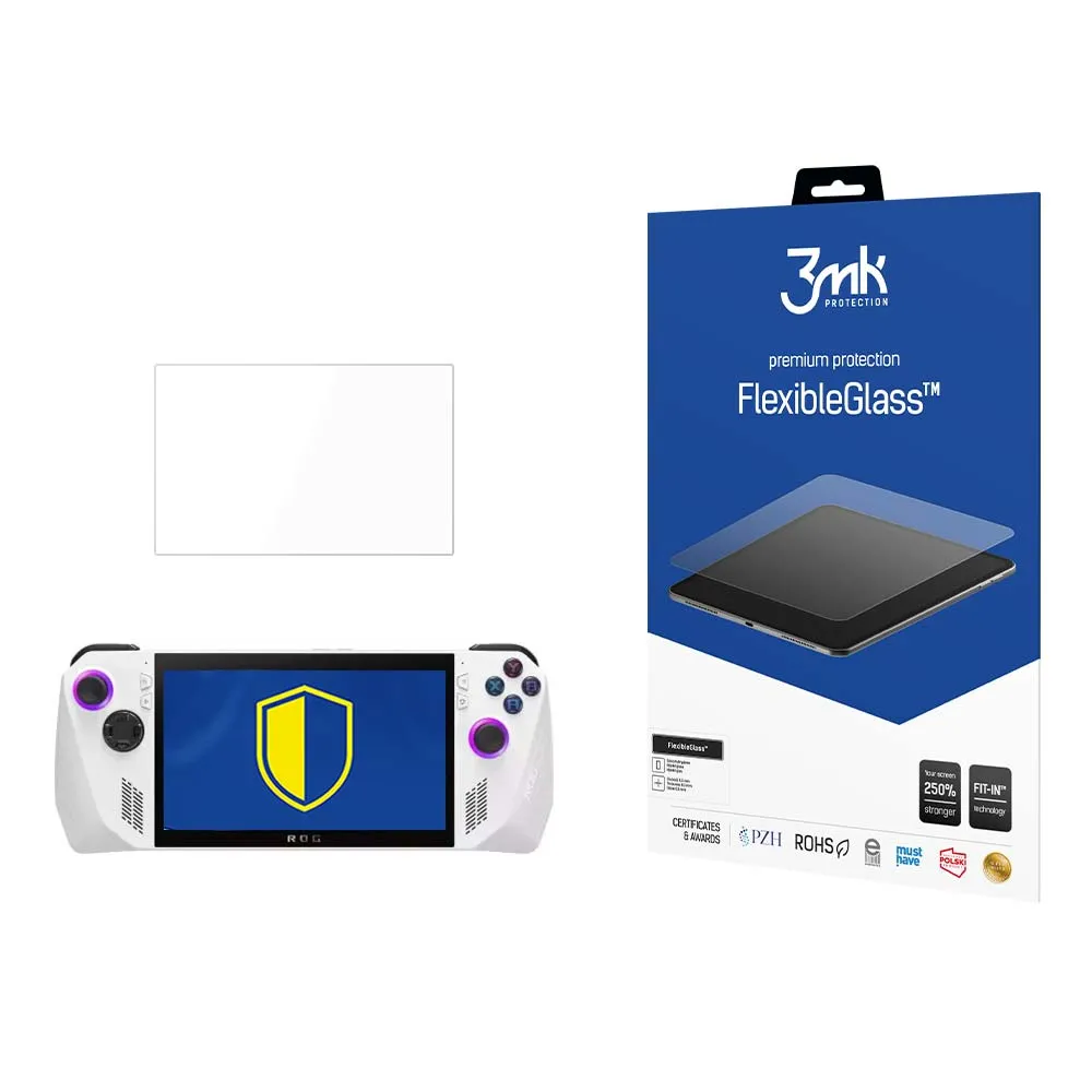 Nerozbitné hybridní sklo na ASUS ROG Ally - 3mk FlexibleGlass