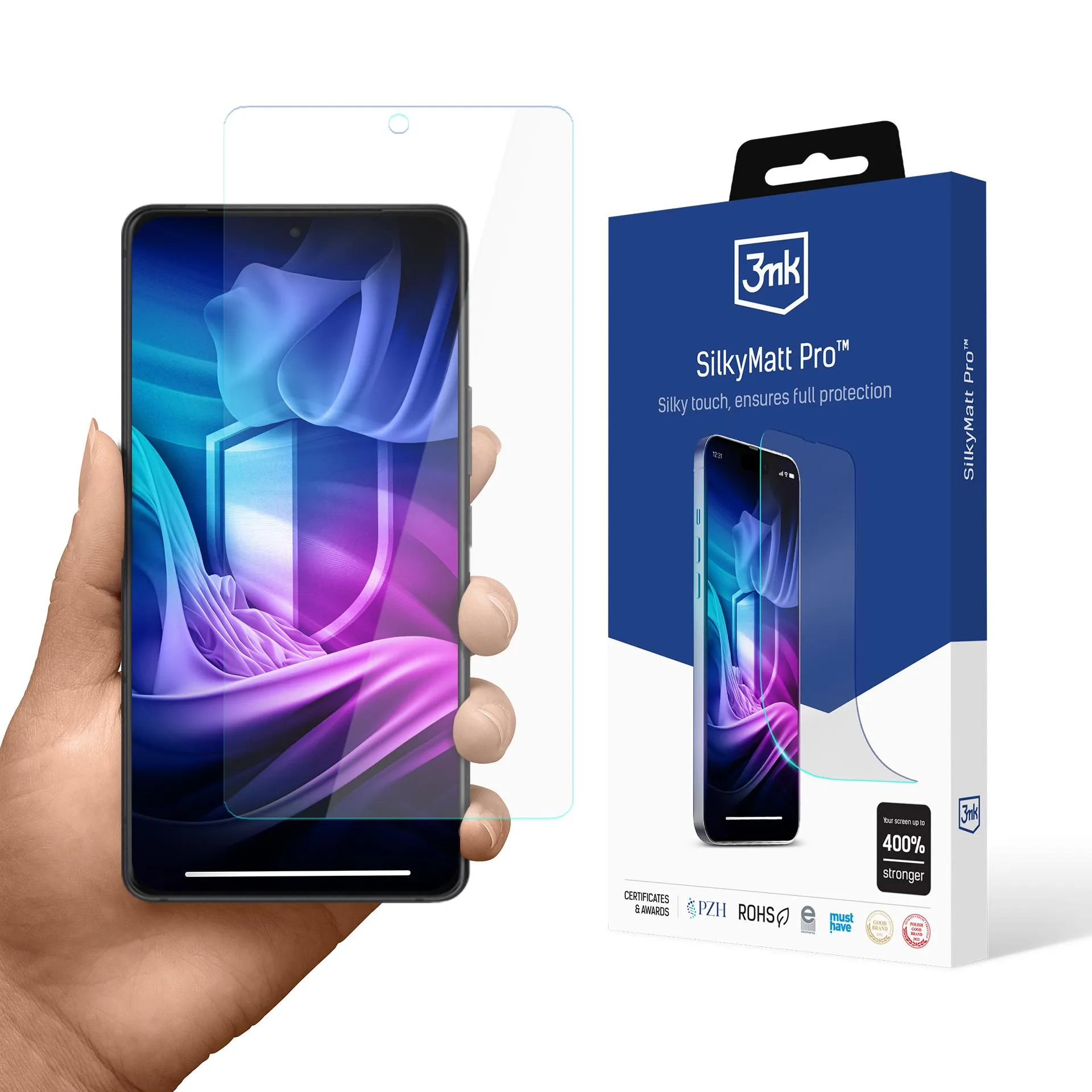 Matná fólie na Asus ROG Phone 9/9 Pro - 3mk SilkyMatt Pro