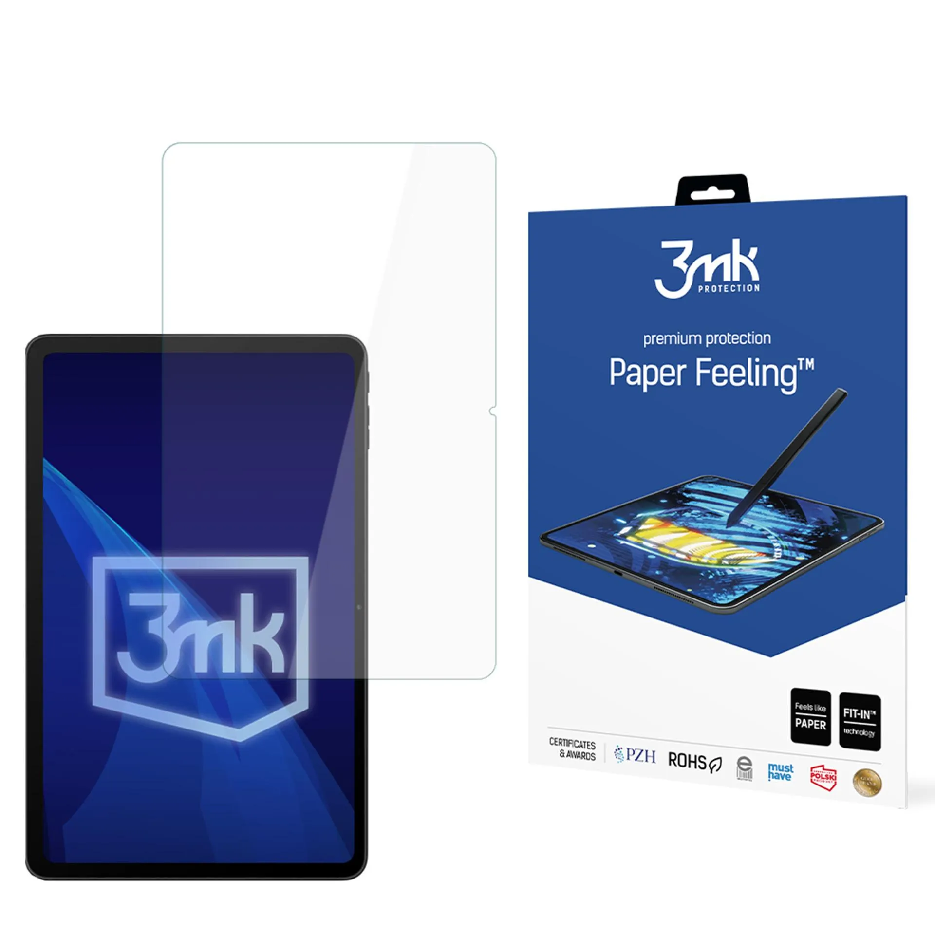 Ochranná fólie na Blackview Mega 2 - 3mk Paper Feeling (2 ks)