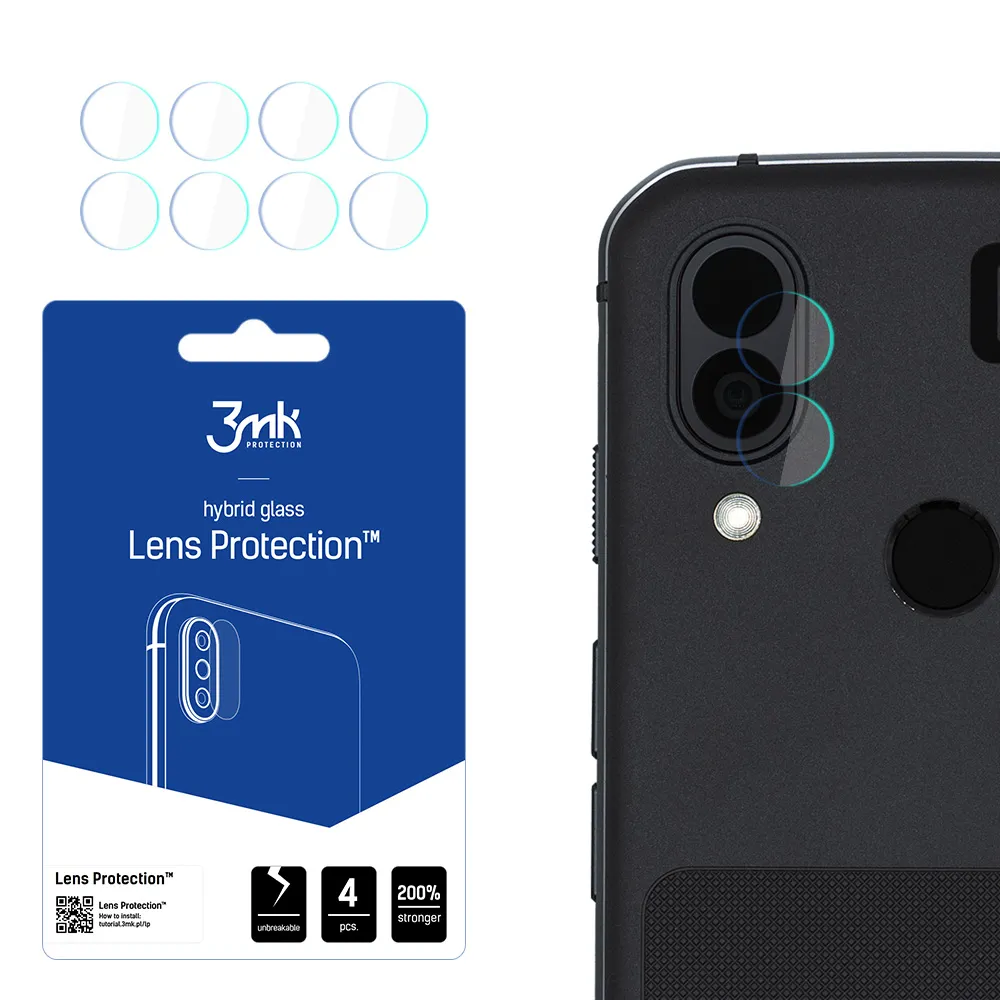 Sklo na objektiv fotoaparátu pro CAT S62 Pro - 3mk Lens Protection