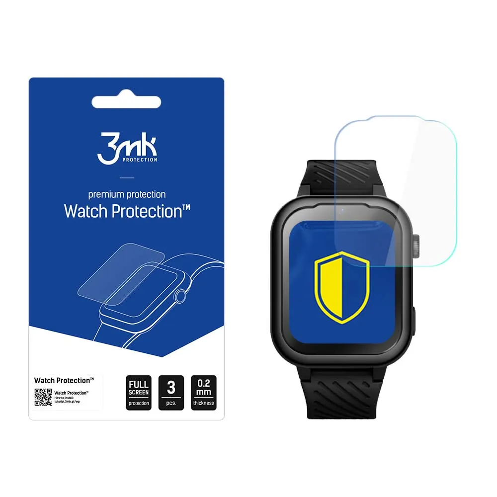 Ochranné sklo na displej chytrých hodinek Garett Essa Go 4G - 3mk Watch Protection