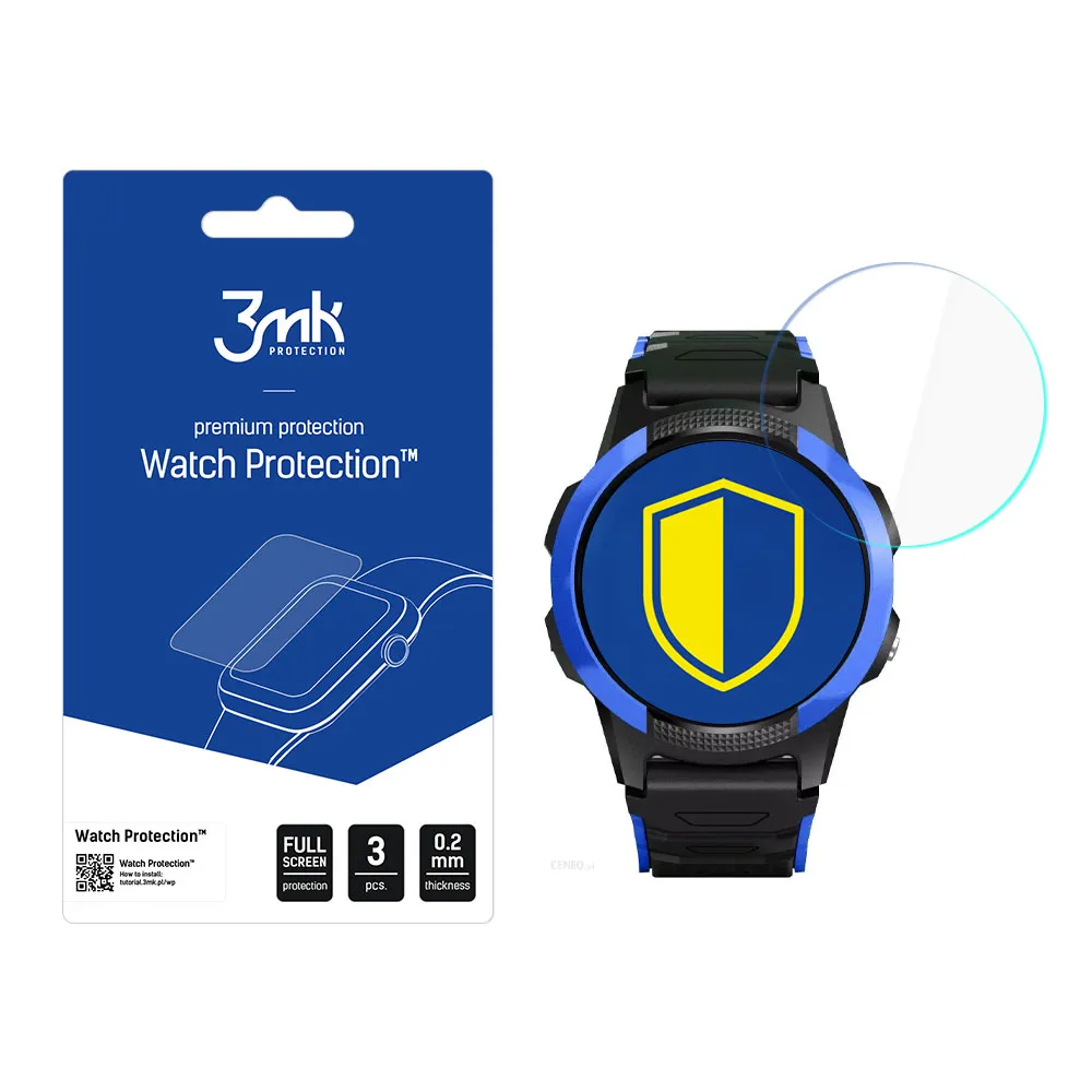 Ochranná fólie na displej chytrých hodinek Garett Kids Focus 4G RT - 3mk Watch Protection