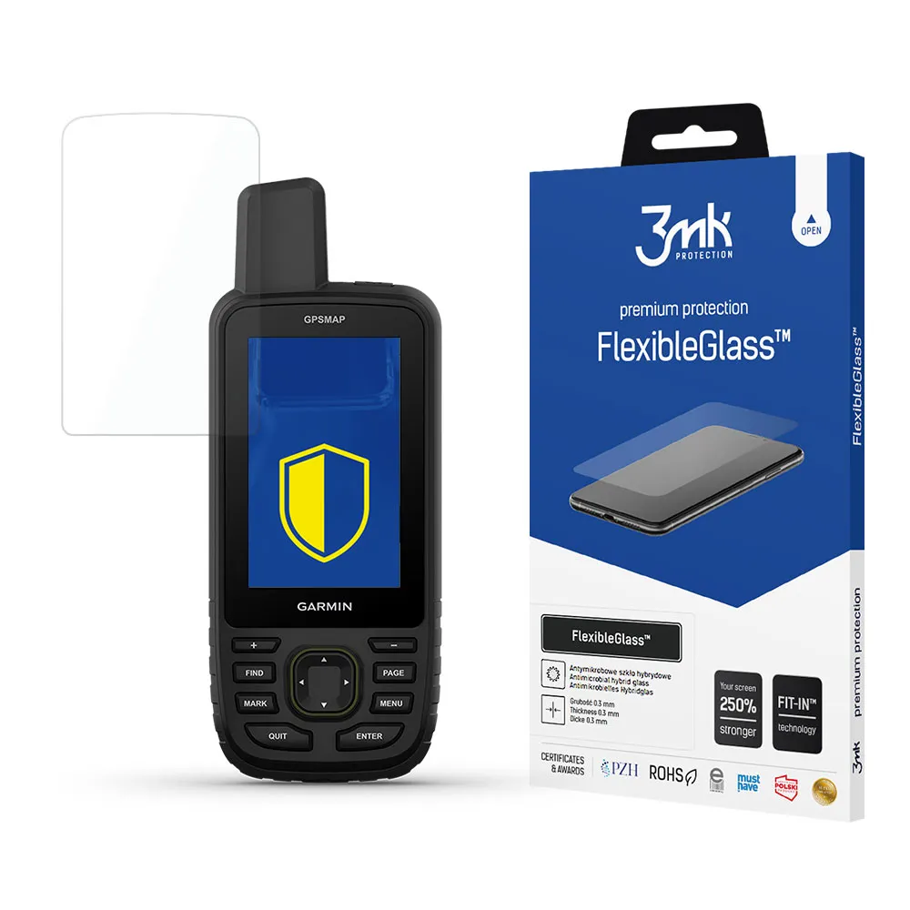 Nerozbitné hybridní sklo na Garmin GPSMAP 67 - 3mk FlexibleGlass™