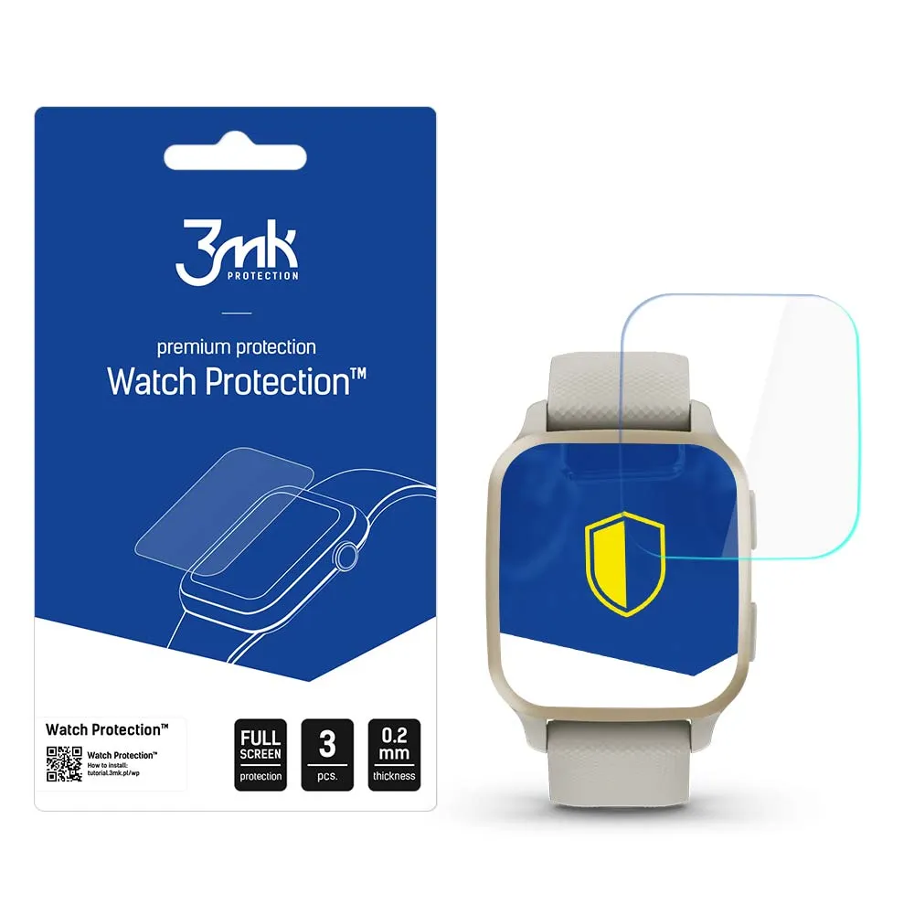 Ochranná fólie na displej chytrých hodinek Garmin Venu SQ 2 - 3mk Watch Protection