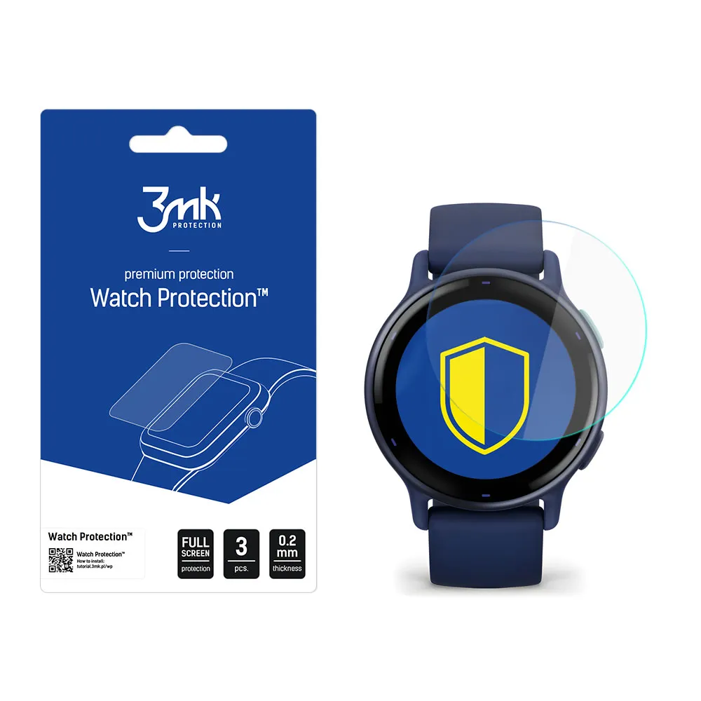 Ochranná fólie na displej chytrých hodinek Garmin Vivoactive 5 - 3mk Watch Protection