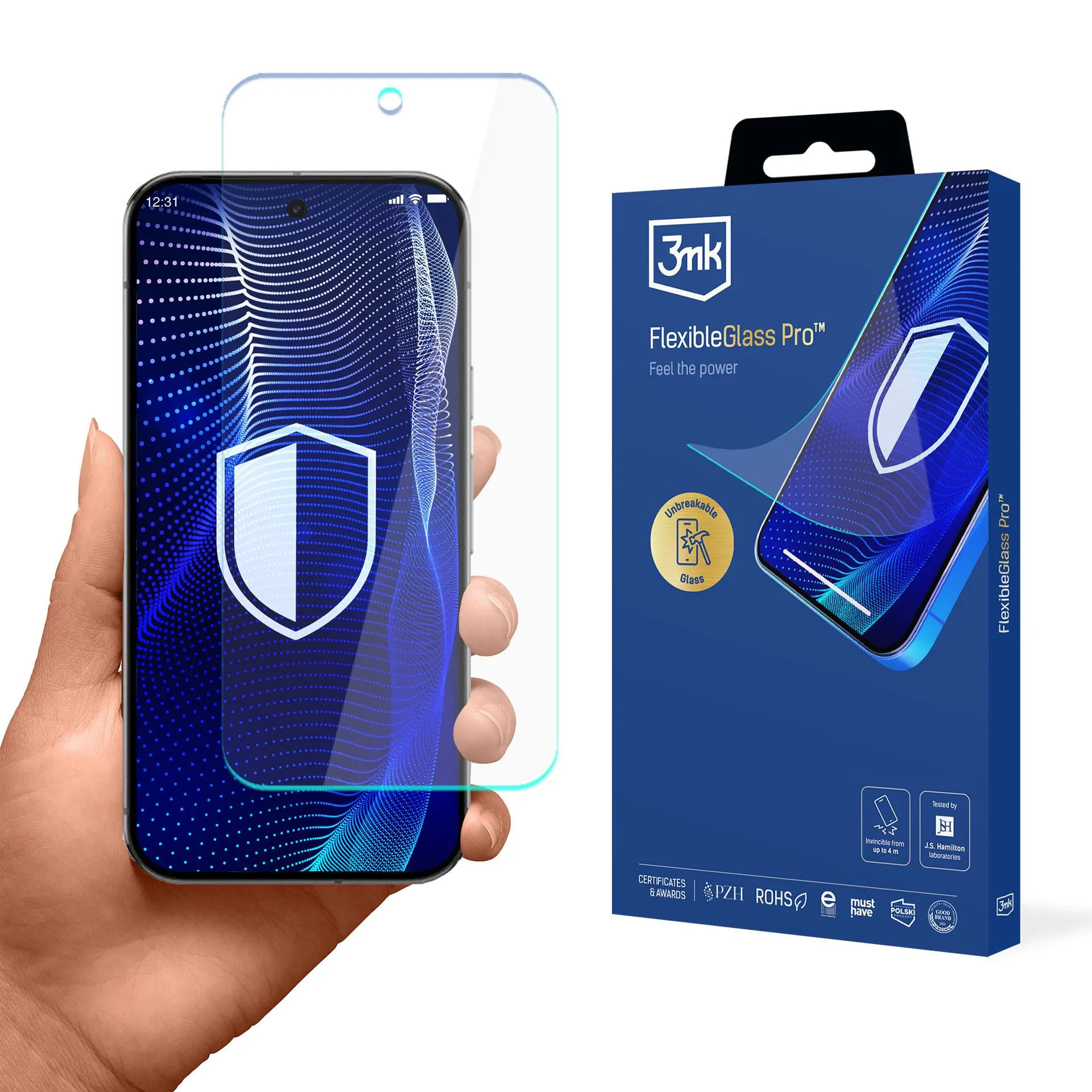 Nerozbitné sklo na Google Pixel 9 Pro XL - 3mk FlexibleGlass Pro