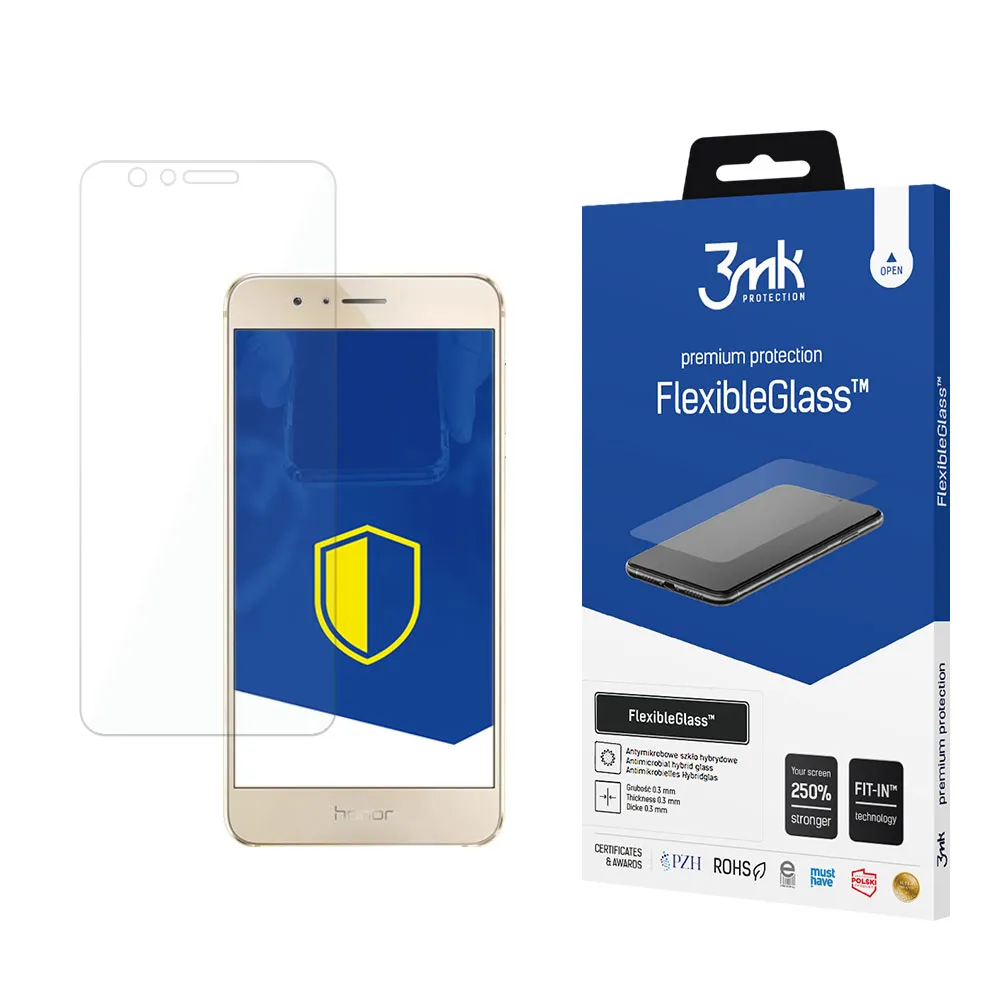 Nerozbitné hybridní sklo na Honor 8 - 3mk FlexibleGlass™