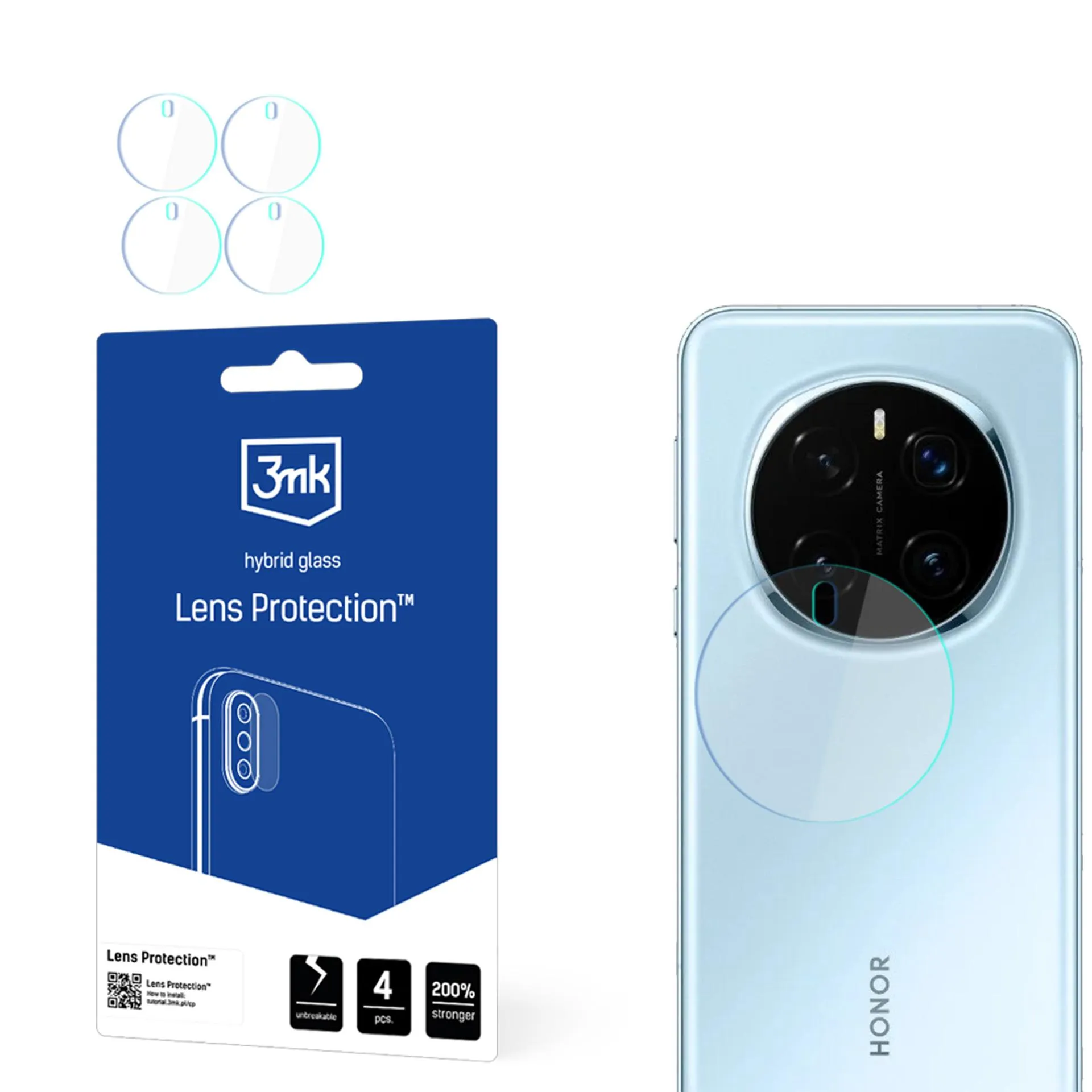 Sklo na objektiv fotoaparátu pro Honor Magic 7 - 3mk Lens Protection