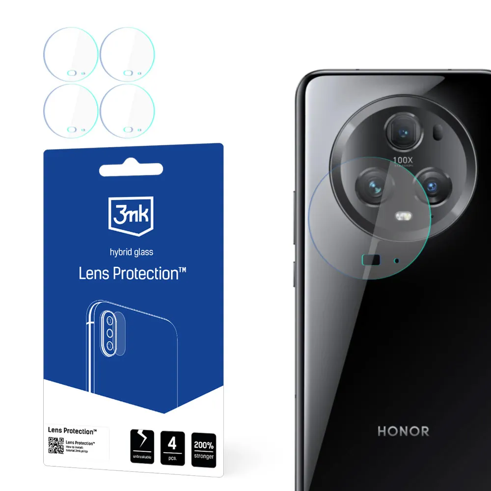 Sklo na objektiv fotoaparátu pro Honor Magic5 Pro - 3mk Lens Protection