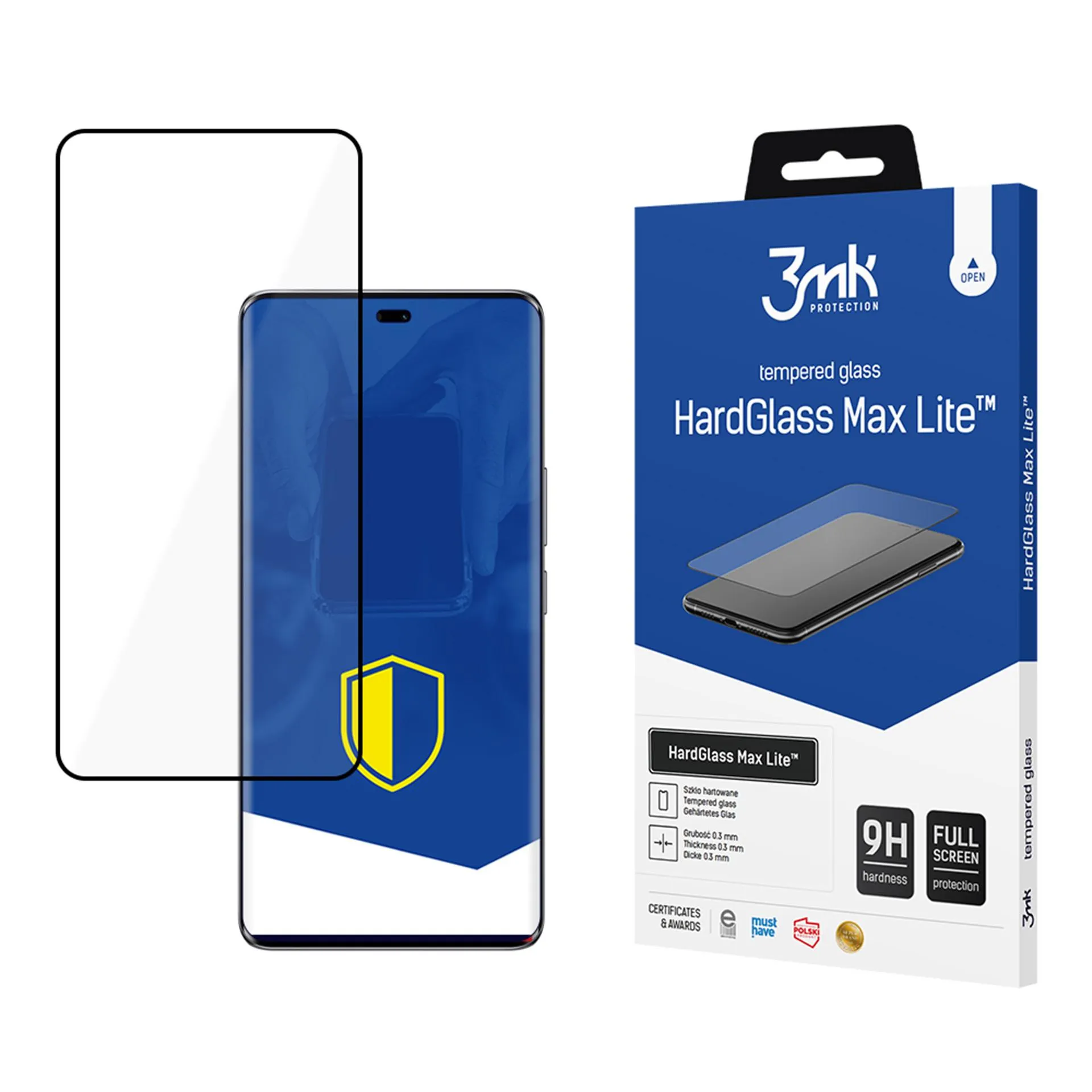 Tvrzené sklo na Honor Magic7 Lite - 3mk HardGlass Max Lite