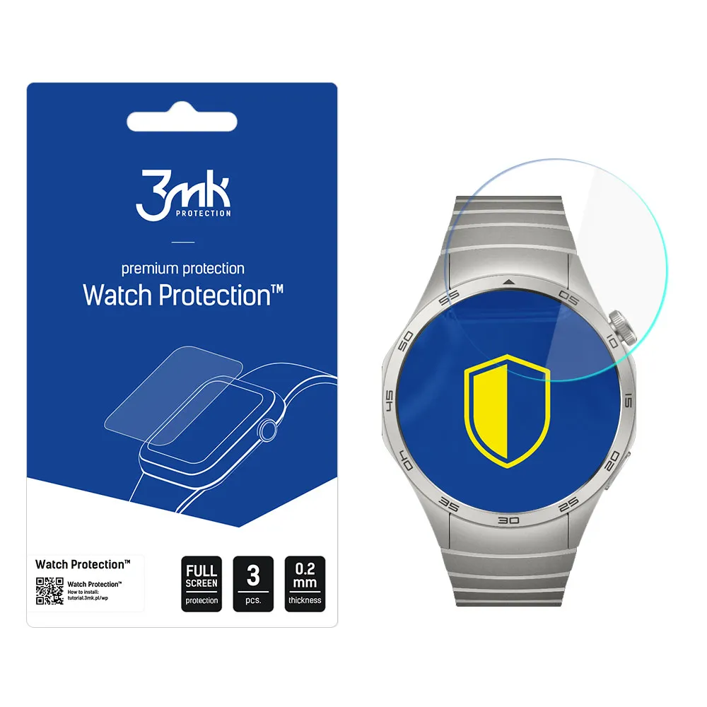 Ochranné sklo na displej chytrých hodinek Huawei Watch GT 4 46mm - 3mk Watch Protection