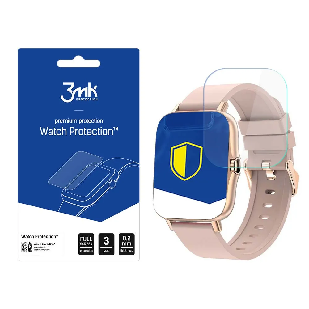 Ochranná fólie na displej chytrých hodinek MAXCOM FW55 AURUM PRO - 3mk Watch Protection