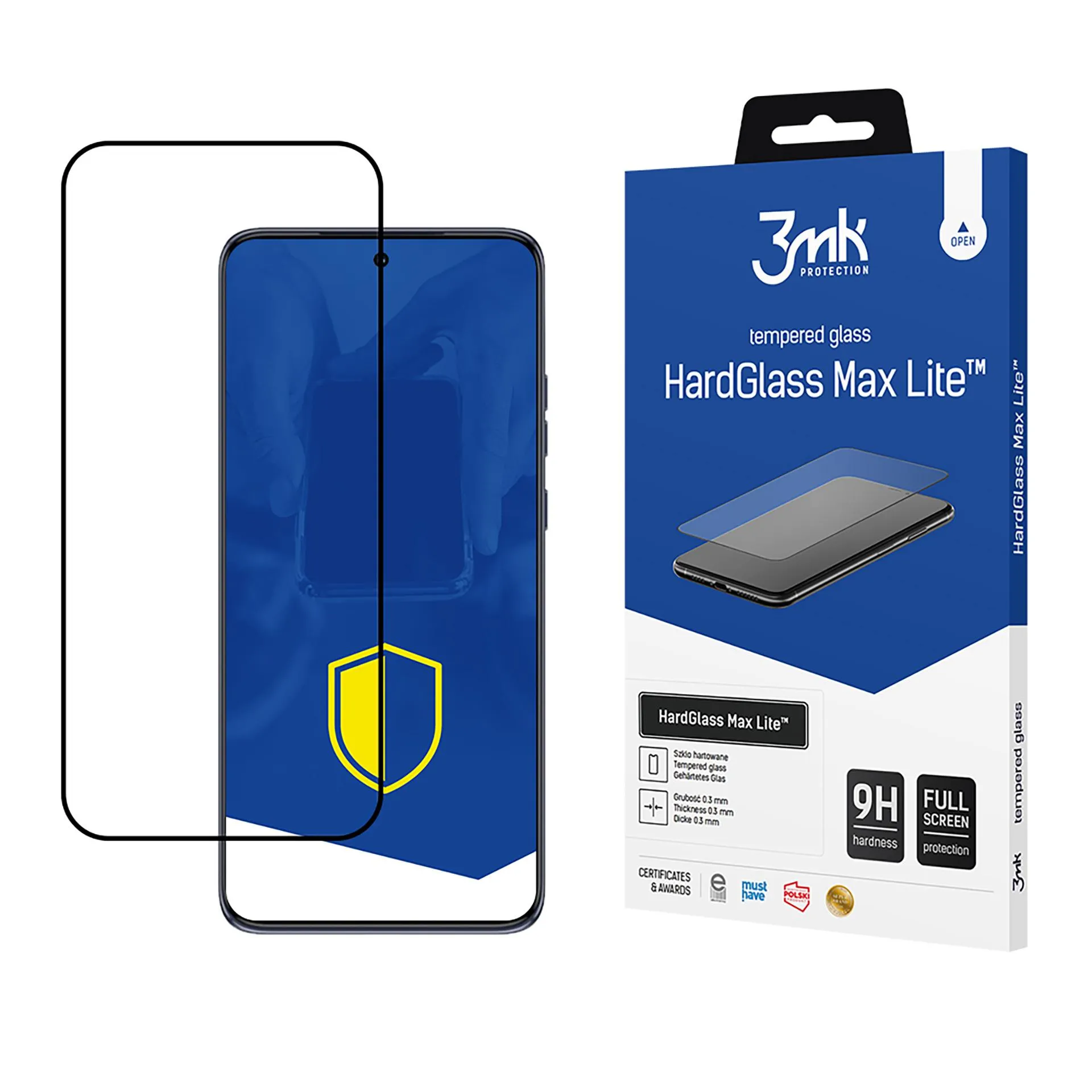 Tvrzené sklo na Motorola Edge 50 Neo - 3mk HardGlass Max Lite