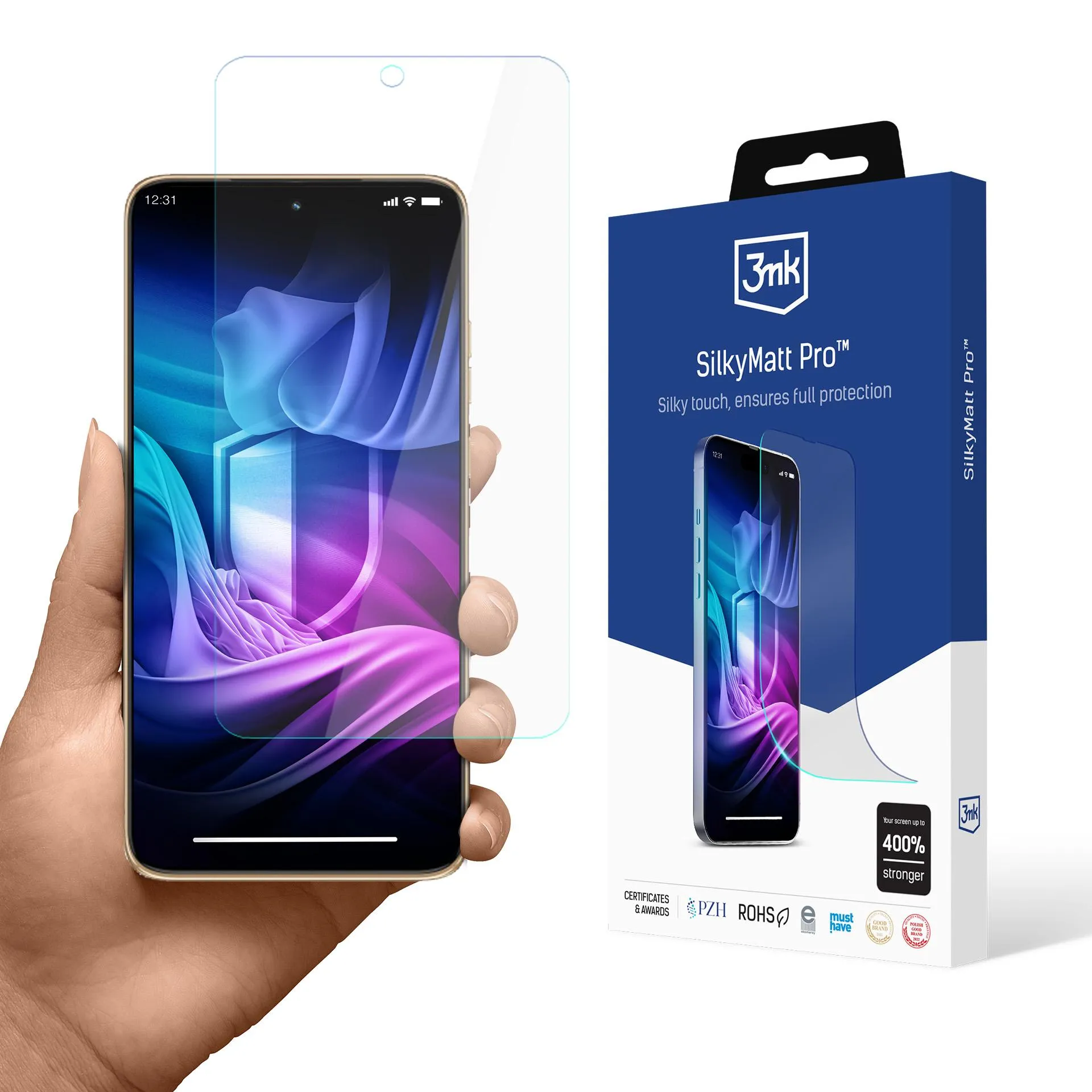 Matná fólie na Motorola Edge 50 Neo - 3mk SilkyMatt Pro