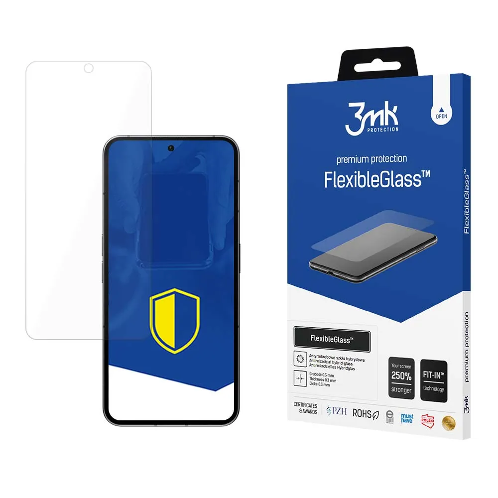 Nerozbitné hybridní sklo na Nothing Phone 2 - 3mk FlexibleGlass™