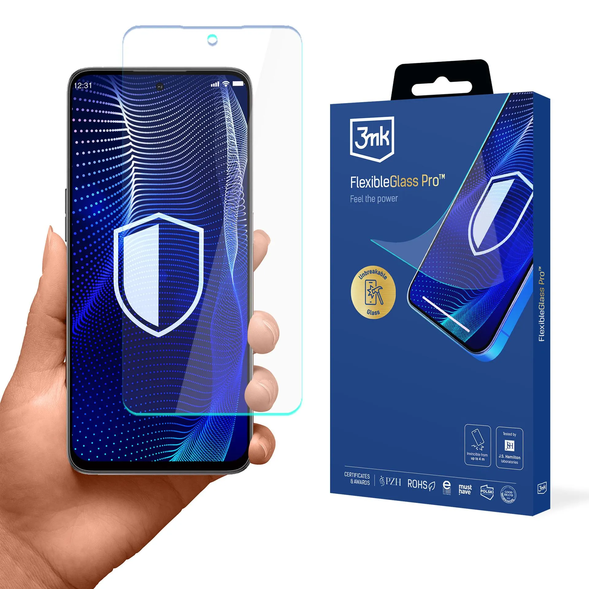 Nerozbitné sklo na Nubia Neo 2 5G - 3mk FlexibleGlass Pro