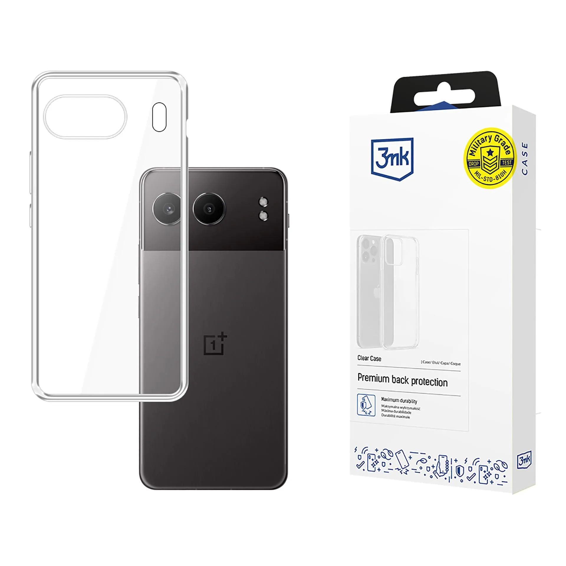 Pouzdro na OnePlus Nord 4 - 3mk Clear Case