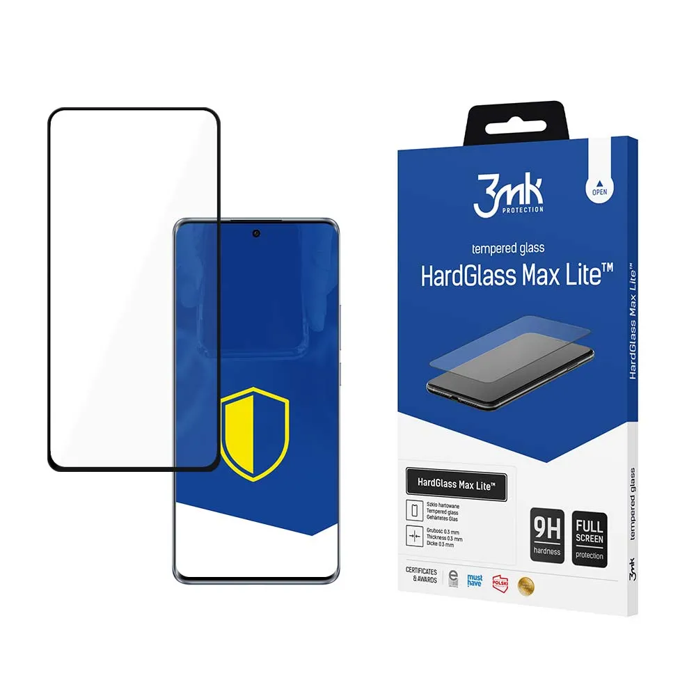 Tvrzené sklo na Oppo Reno 10 (CPH2531)/Pro - 3mk HardGlass Max Lite