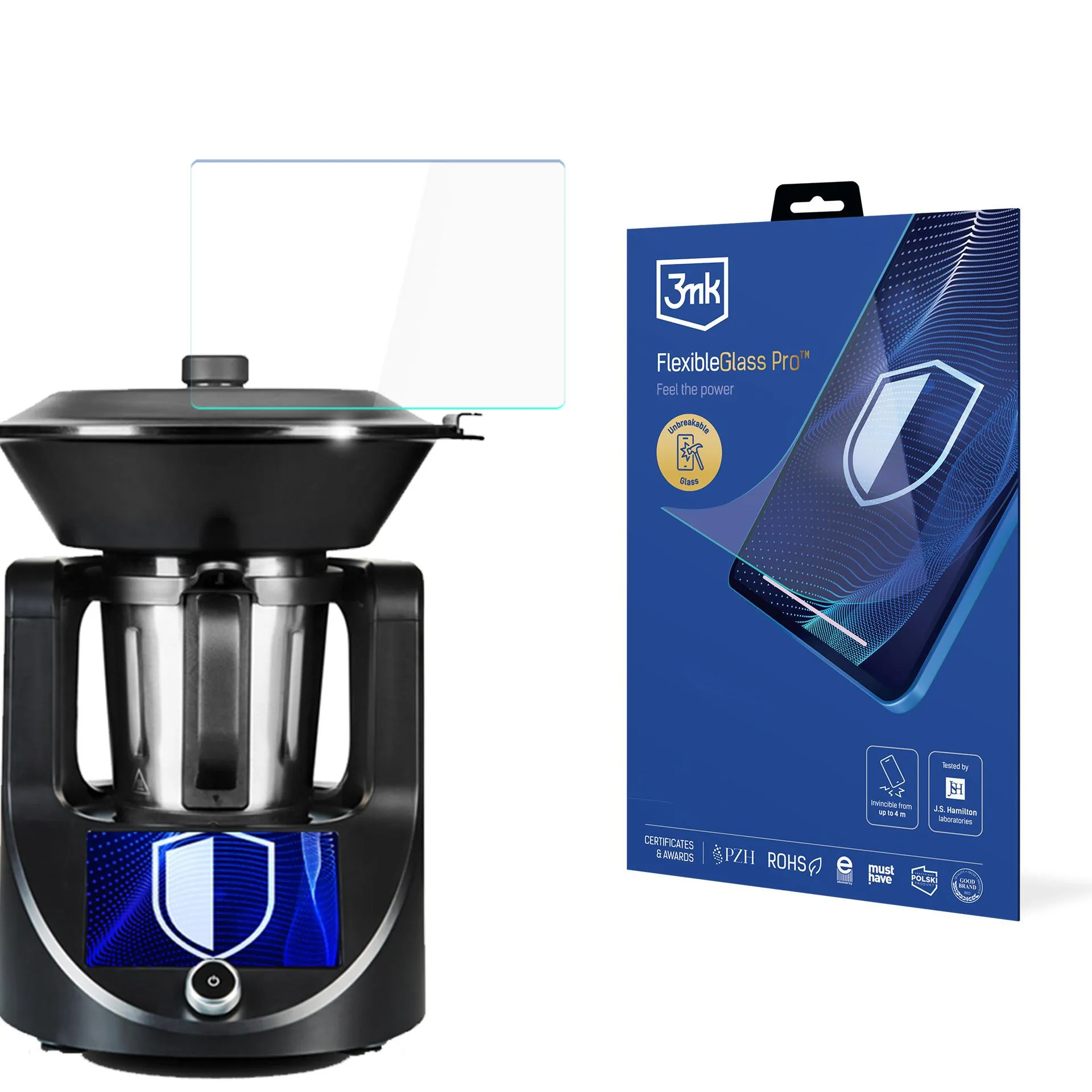 Nedestruktivní sklo pro PHILIPIAK COOKOVER C-01  - 3mk FlexibleGlass Pro