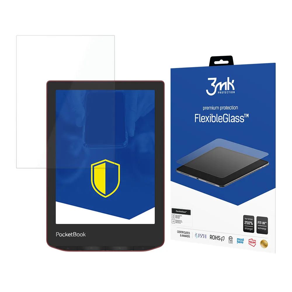 Nerozbitné hybridní sklo na PocketBook Verse Pro - 3mk FlexibleGlass