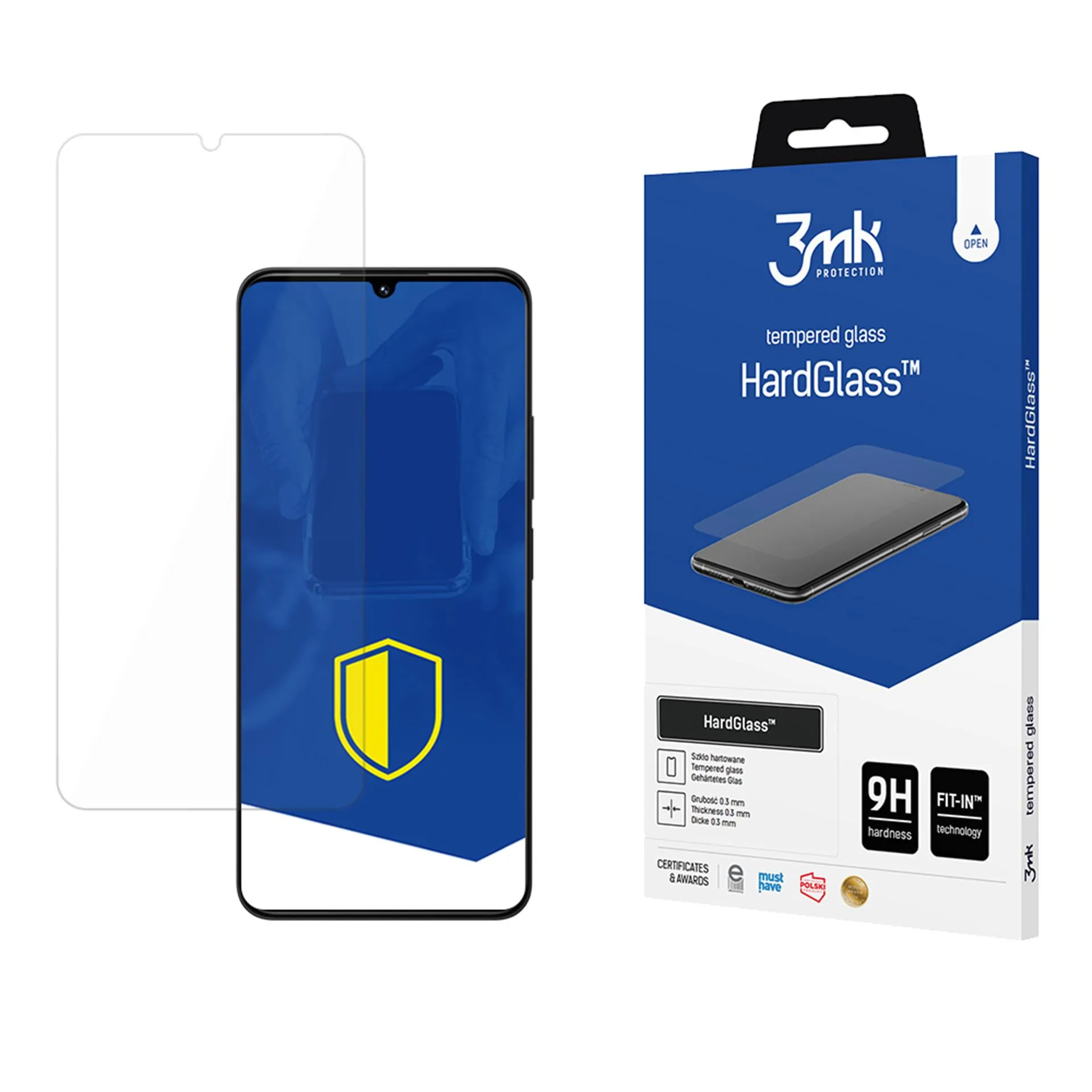 Tvrzené sklo pro POCO C75 - 3mk HardGlass