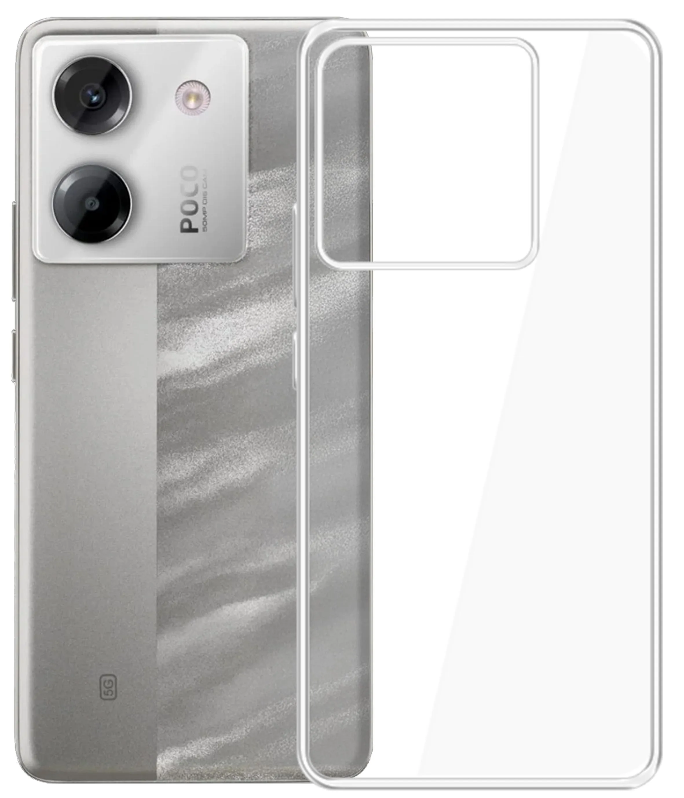 Pouzdro na POCO M7 Pro 5G - 3mk Clear Case