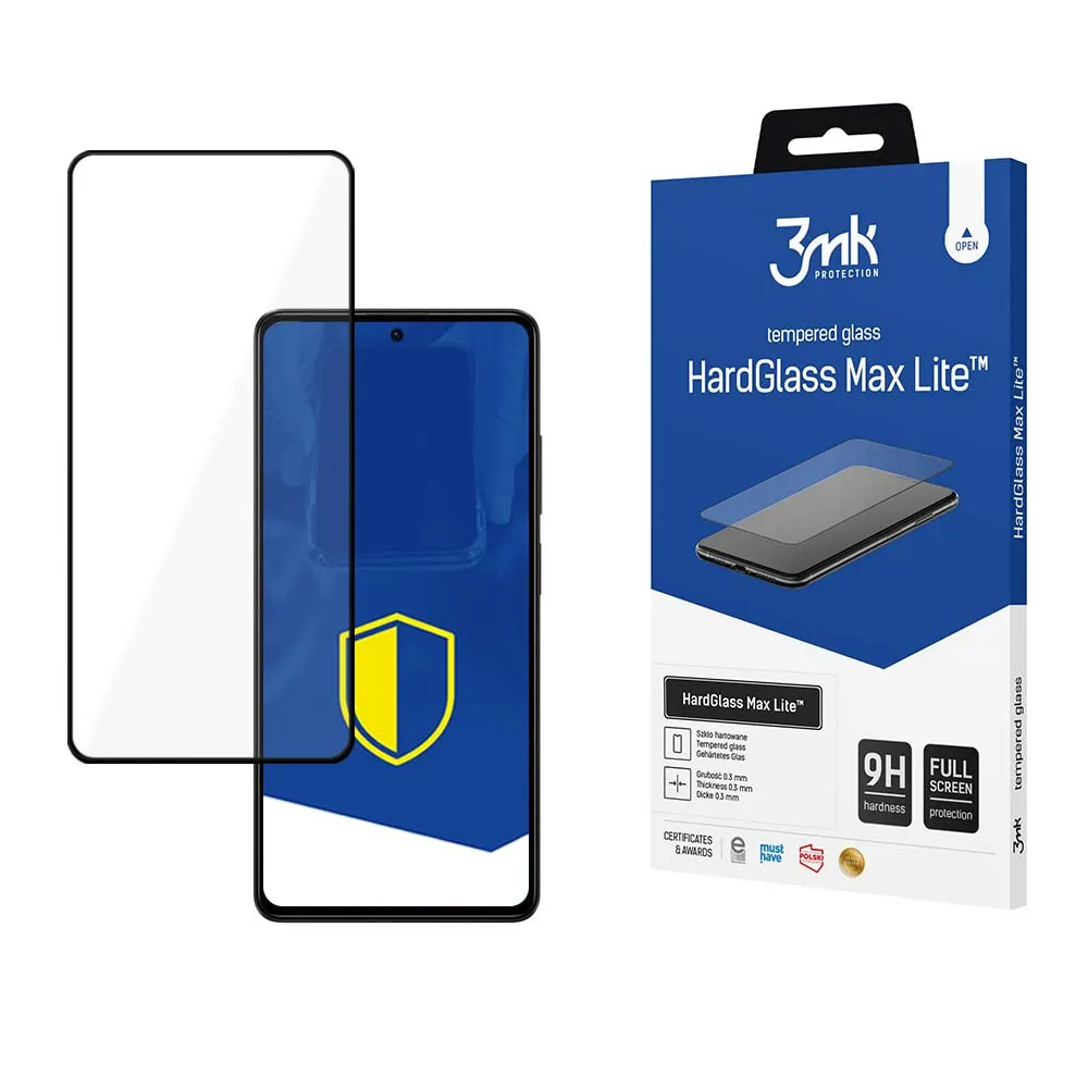 Tvrzené sklo na Poco X5 Pro 5G - 3mk HardGlass Max Lite