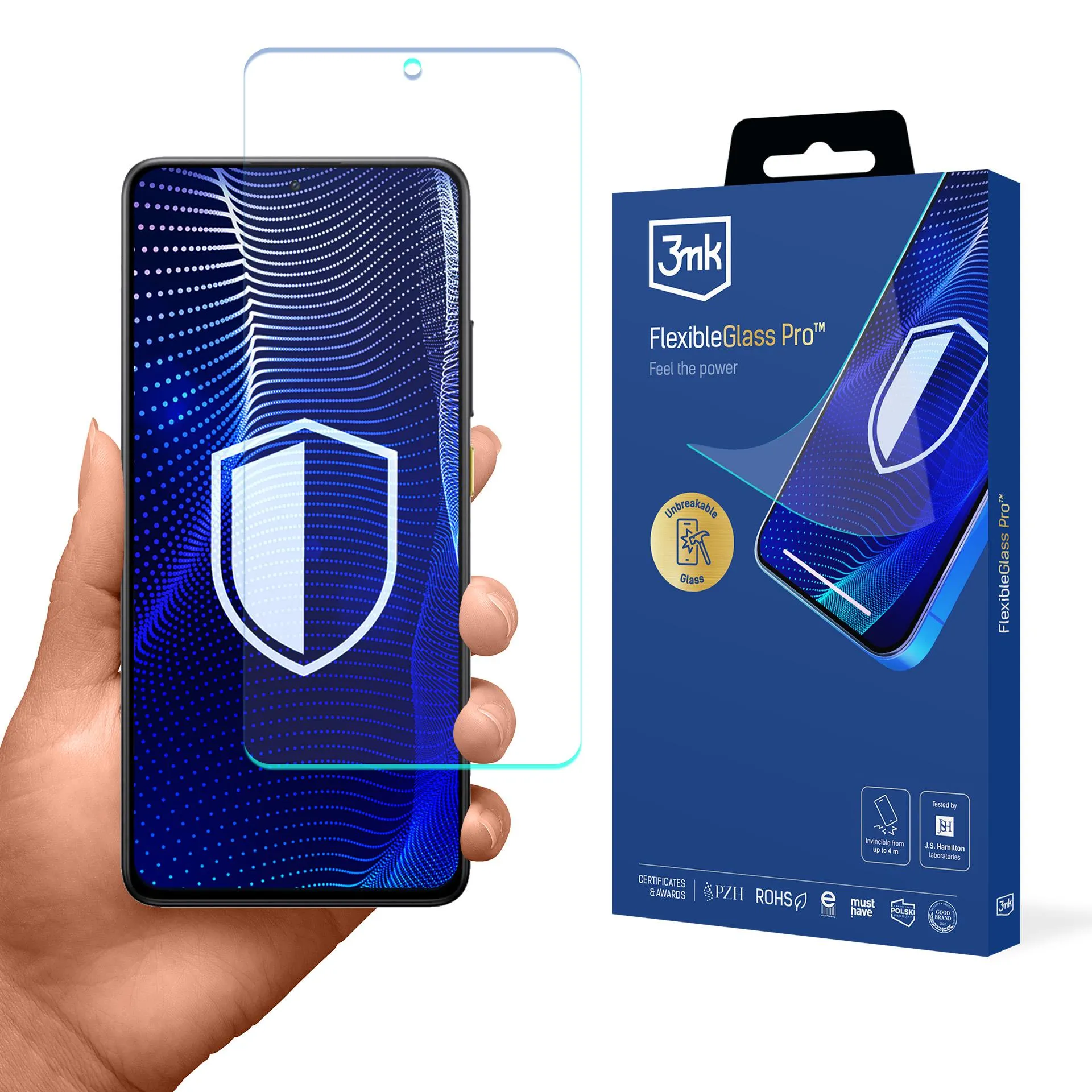 Nerozbitné sklo na POCO X7 Pro - 3mk FlexibleGlass Pro